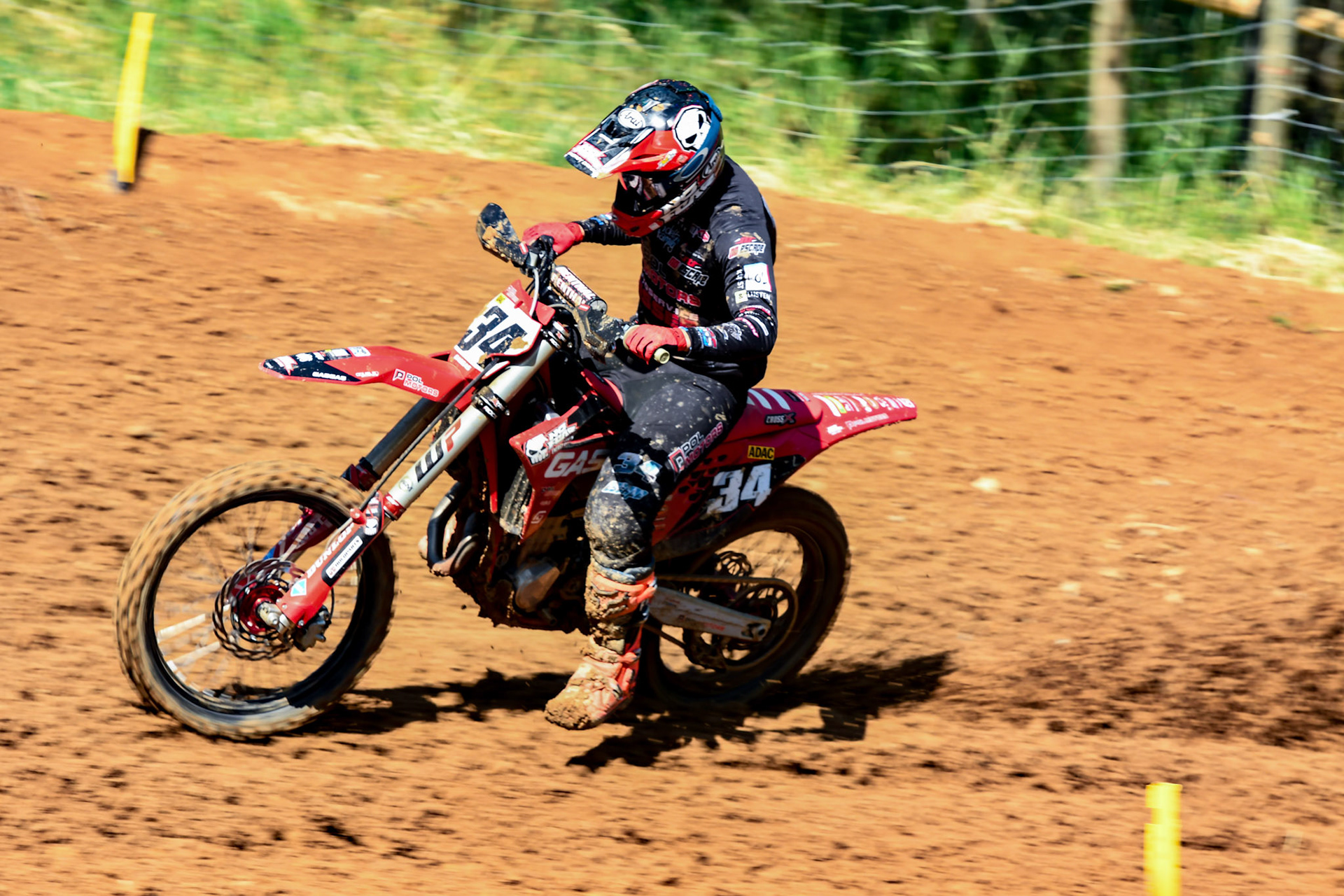 DE WAAL Micha Boy, Pol Motoren, GasGas;ADAC MX Masters Bielstein. Samstag 17.06.2023
