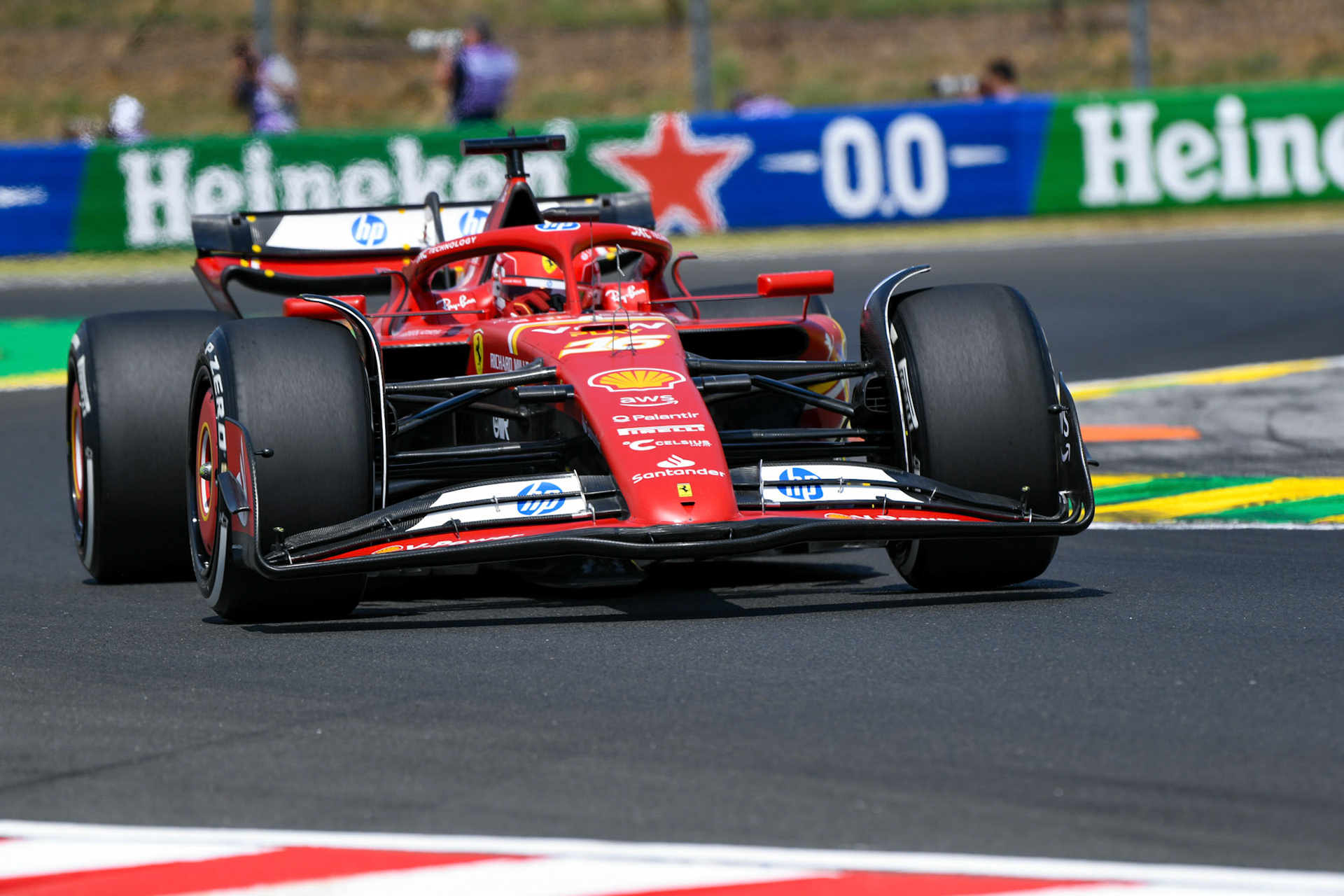 Charles Leclerc #16, Scuderia Ferrari;Formel 1 Budapest / Ungarn, 20.07.2024