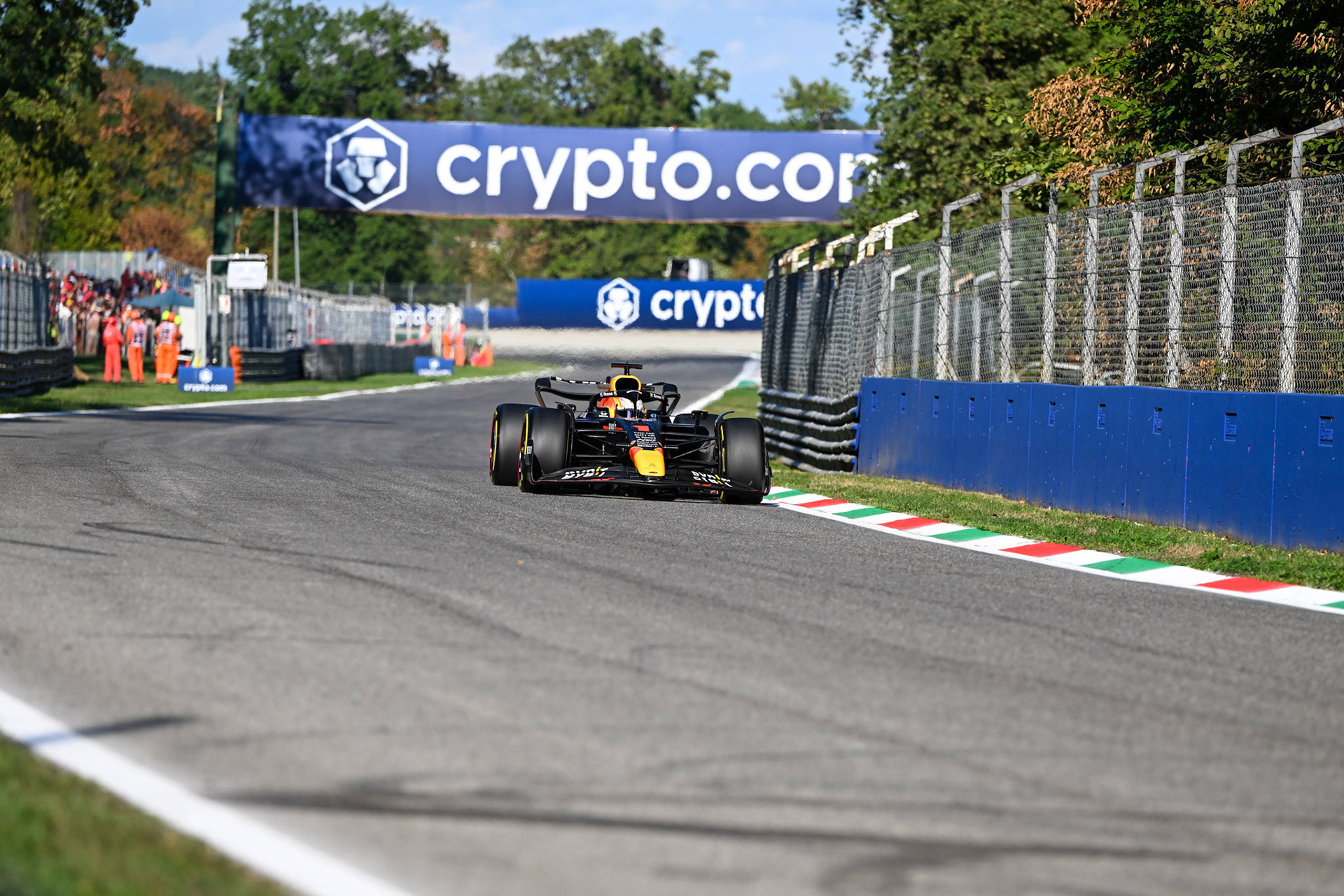 Max Verstappen (NED) Red Bull Racing; Formel 1 GP Italien Monza, Freitag, 09.09.2022