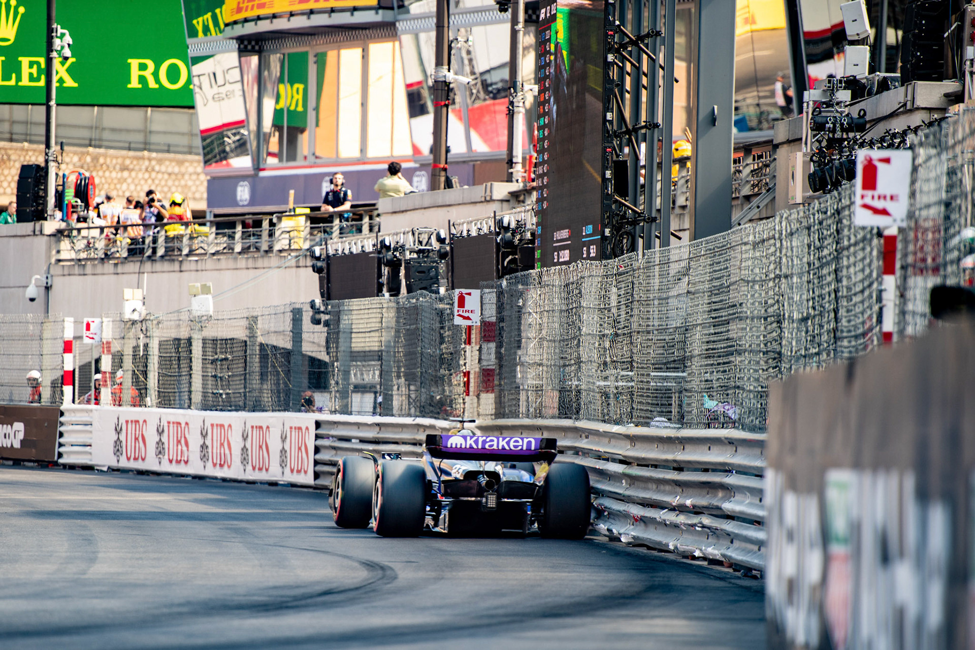 Alexander Albon #23, Williams Racing; Formel1 GP Monaco Samstag, 25.05.2024