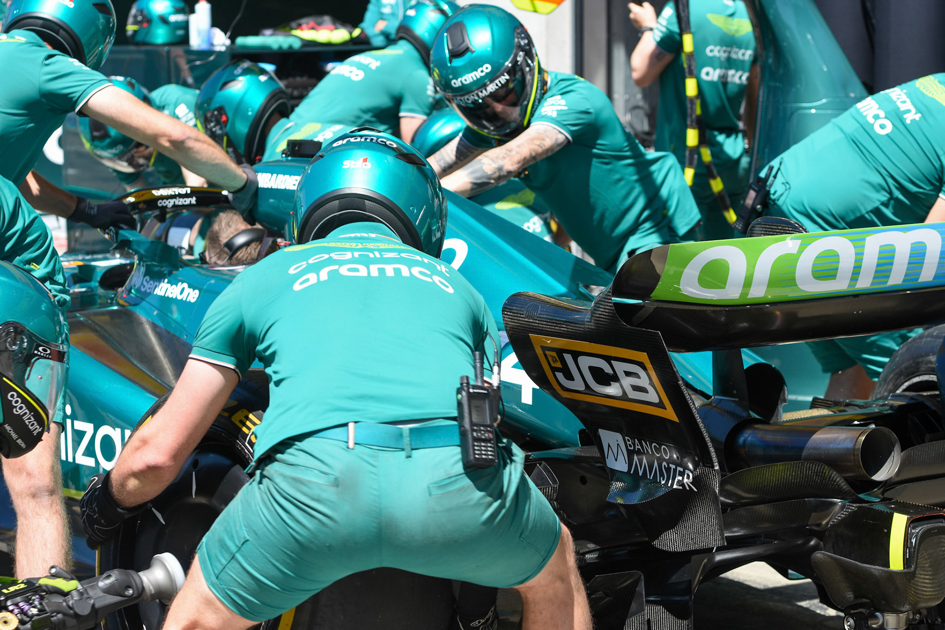 Aston Martin Formula One Team; Formel 1 GP Austria / Österreich. Donnerstag 29.06.2023