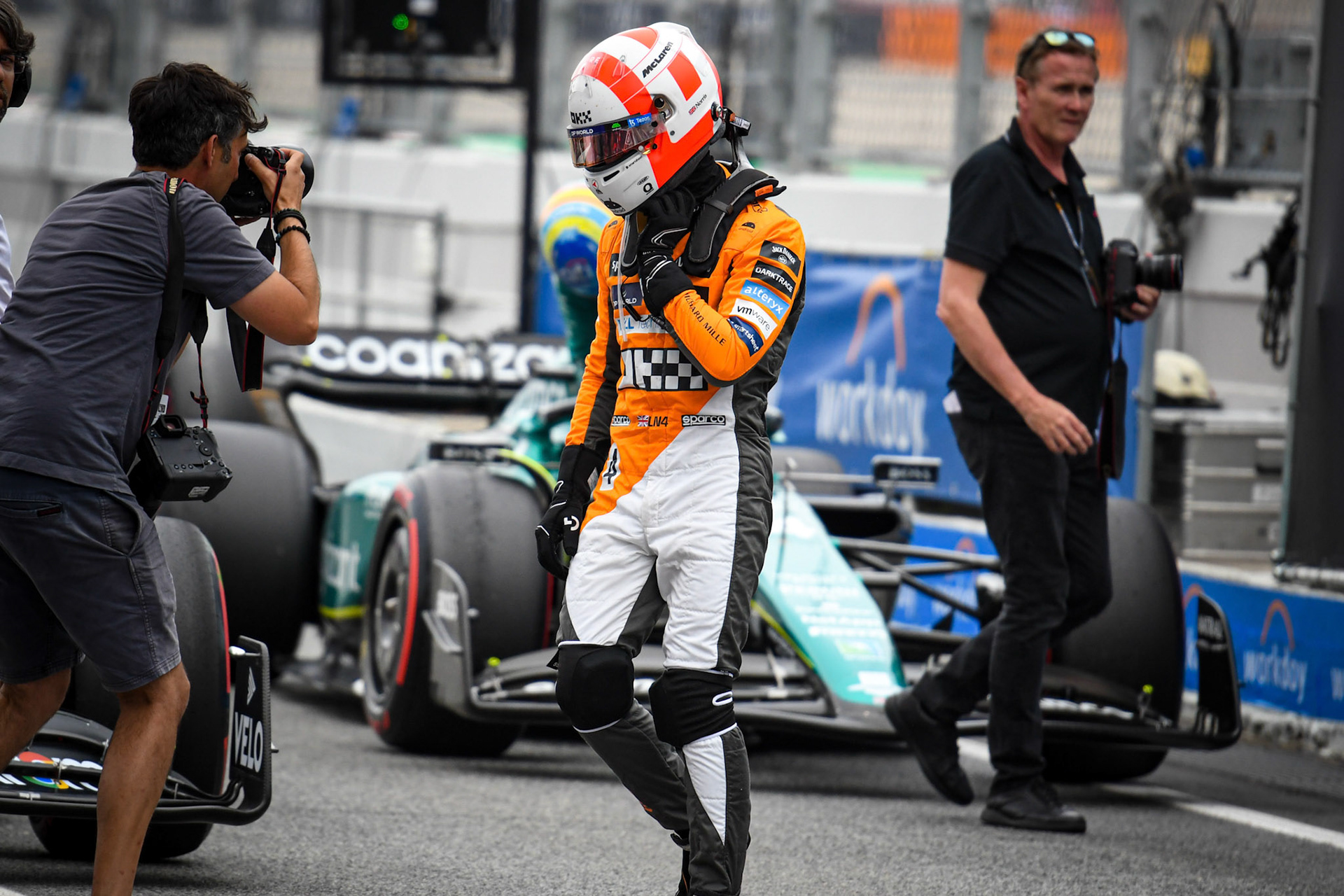 Lando Norris (GBR) McLaren F1 Team; Formel 1 GP Barcelona. Samstag 03.06.2023