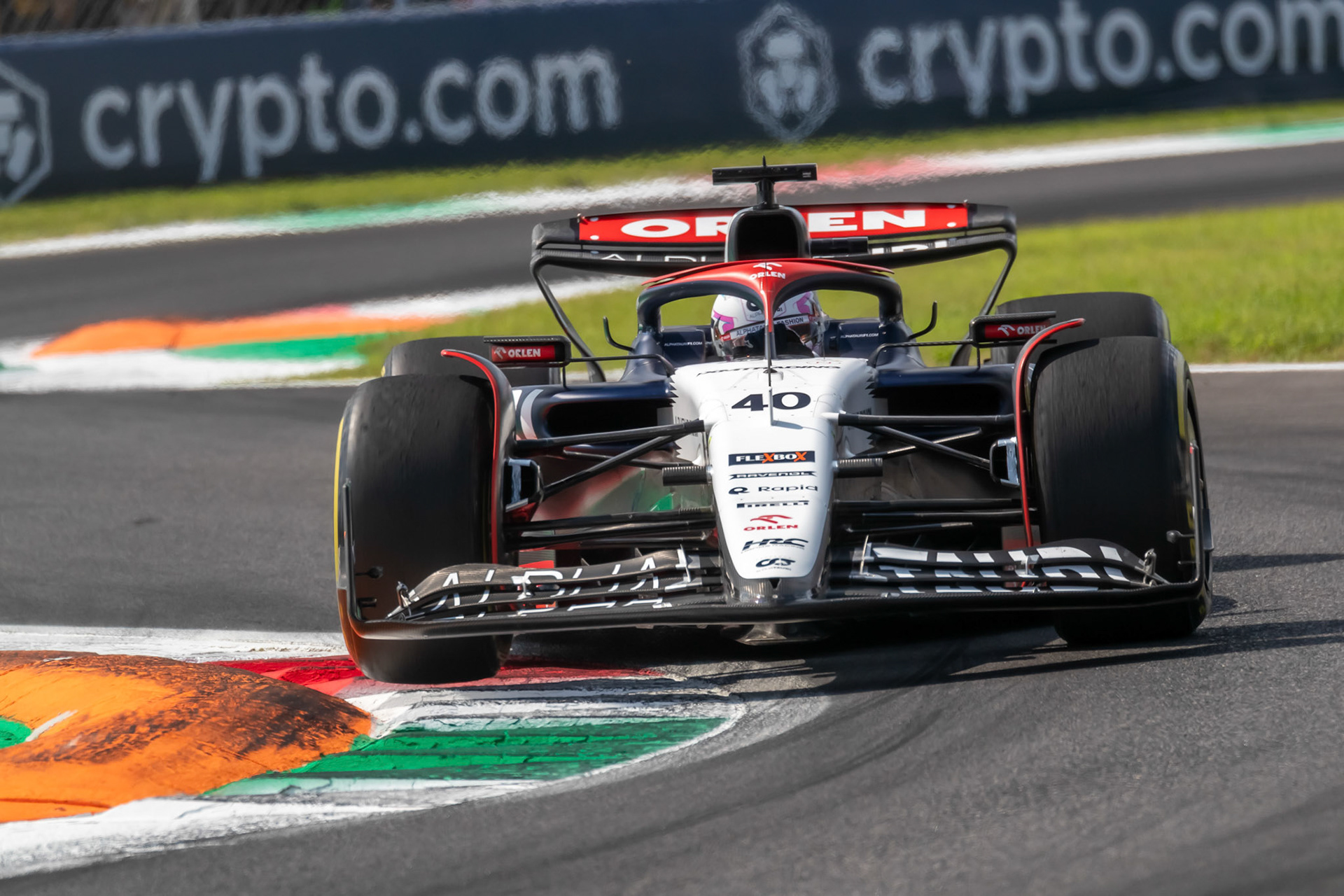 Liam Lawson, Scuderia Alpha Tauri; Formel 1 GP Italien / Monza. Samstag, 02.09.2023