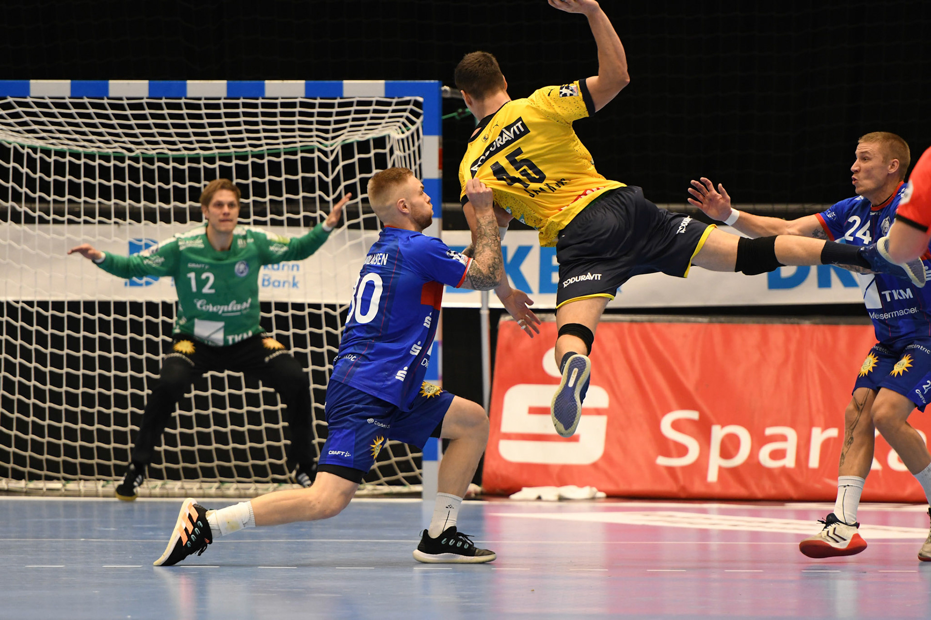 Peter Johannesson #12; Handball Bundesliga; BHC 06 - Rhein Neckar Loewen 29.09.2022