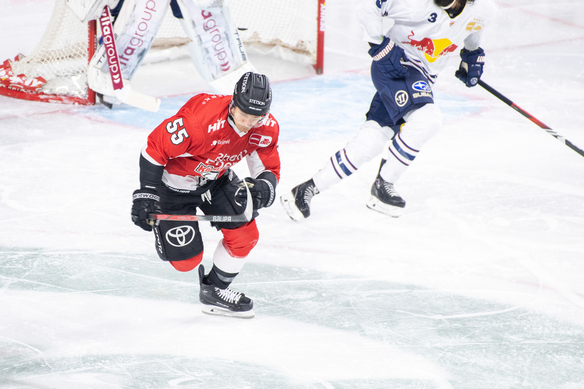 Carter Proft; DEL Kölner Haie - EHC Red Bull München, 27.10.2023