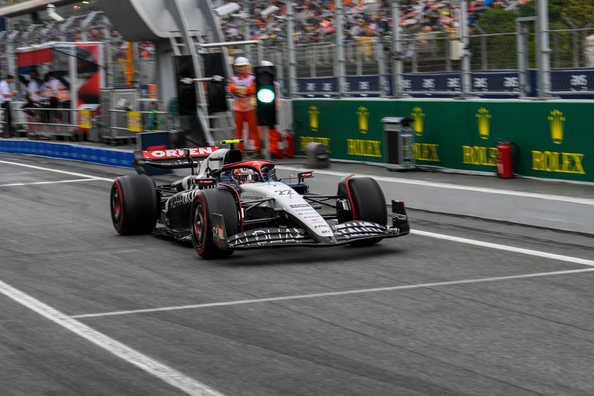 Yuki Tsunoda (JPN) Scuderia Alpha Tauri;Formel 1 GP Barcelona. Samstag 03.06.2023