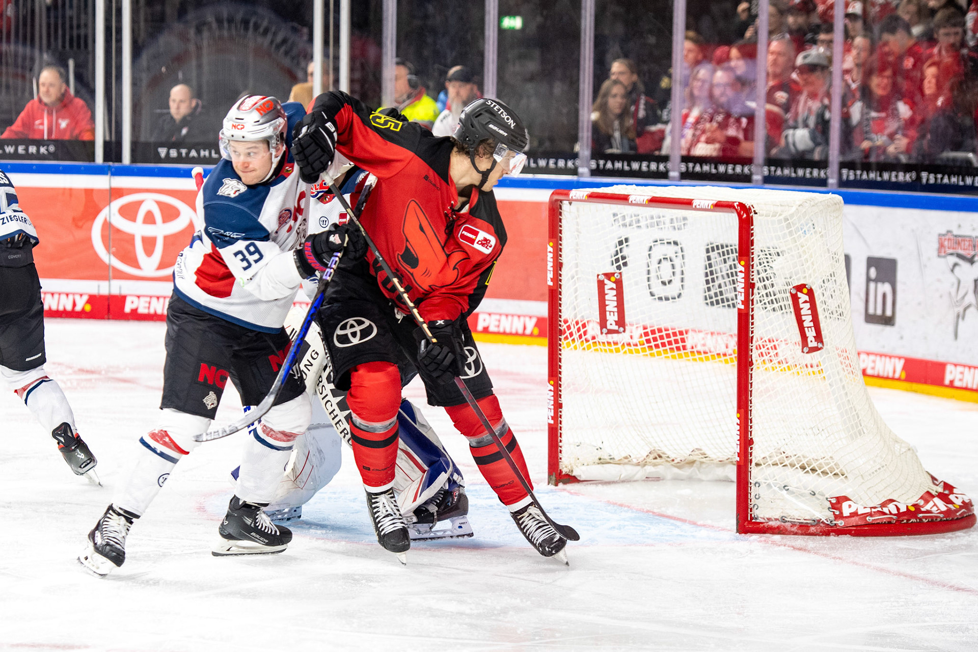 Louis Marc Aubry; DEL Kölner Haie - Nürnberg Ice Tigers, 17.12.2023