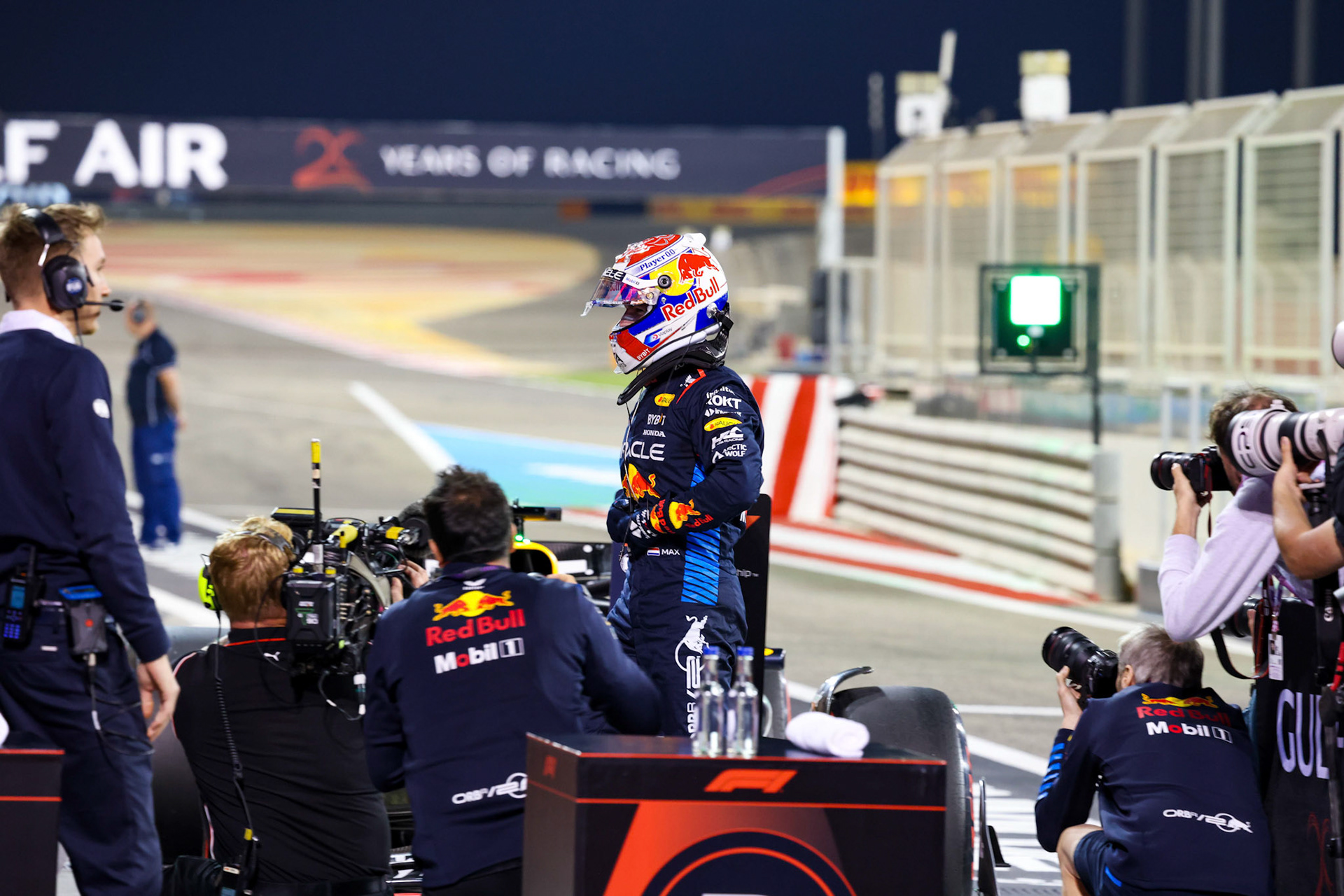 Max Verstappen #1, Oracle Red Bull Racing; Formel 1 GP Bahrain. Freitag 01.03.2024