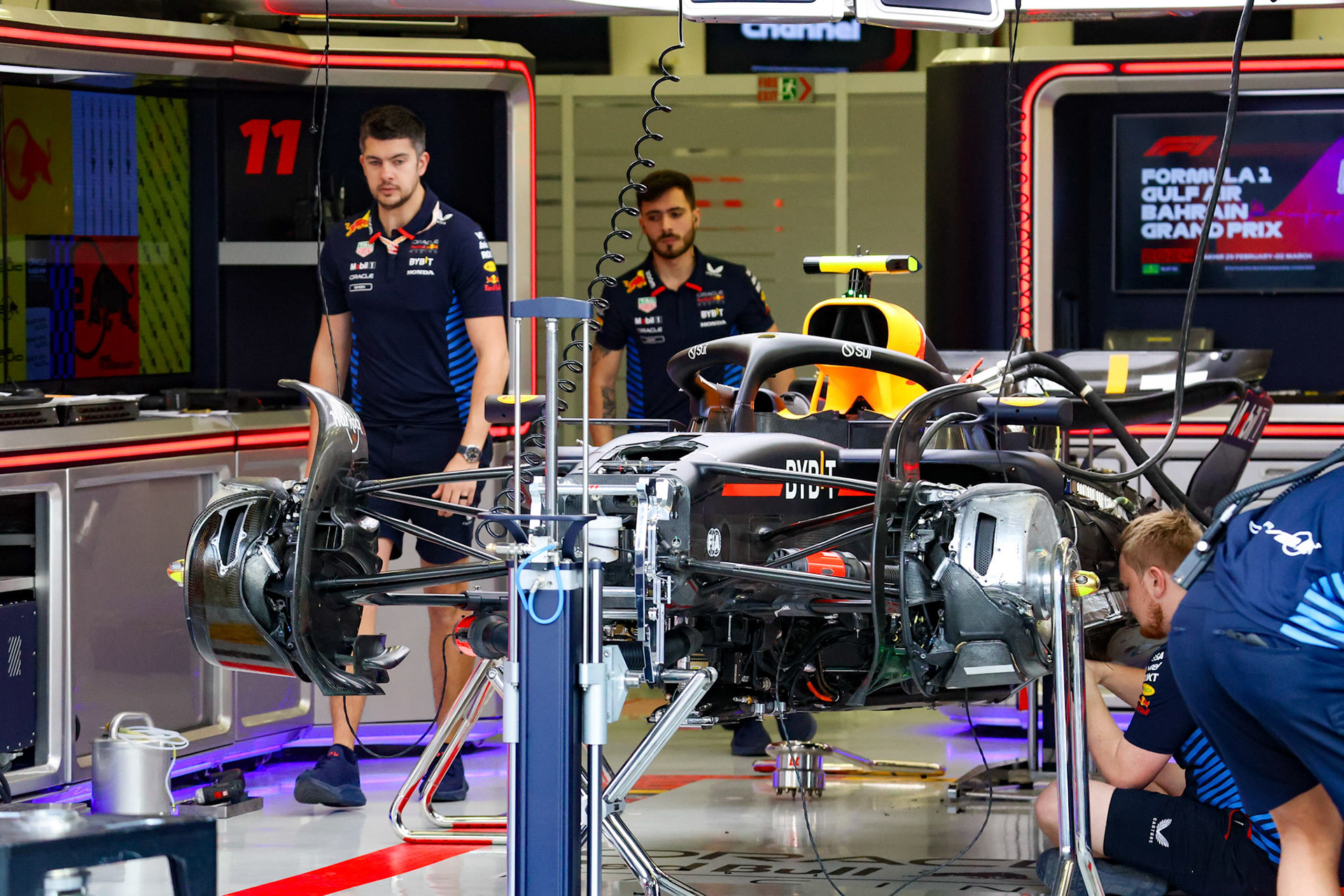 Oracle Red Bull Racing; Formel 1 GP Bahrain. Mittwoch 28.02.2024