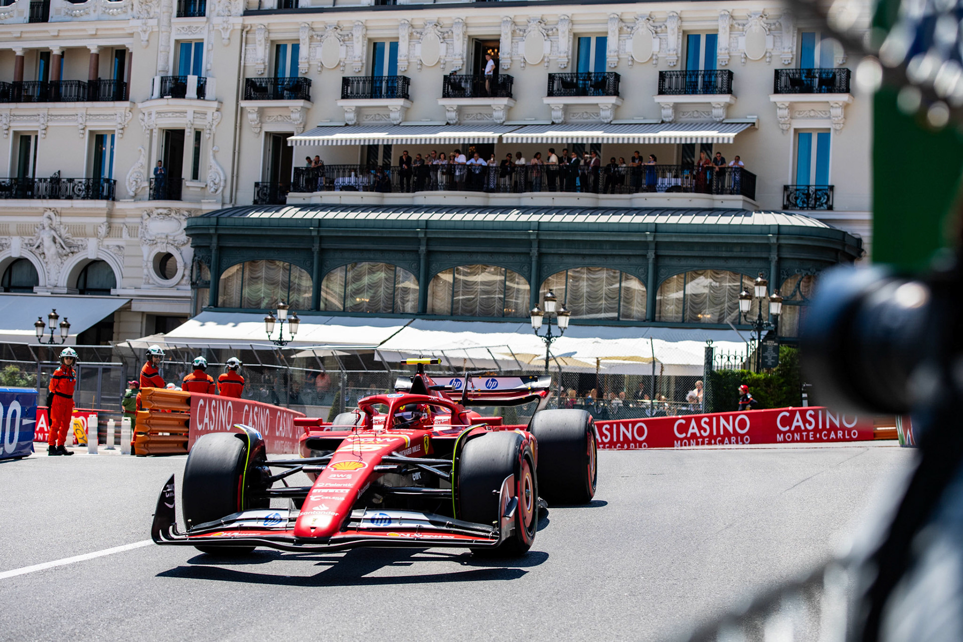 Carlos Sainz #55, Scuderia Ferrari; Formel1 GP Monaco Samstag, 25.05.2024