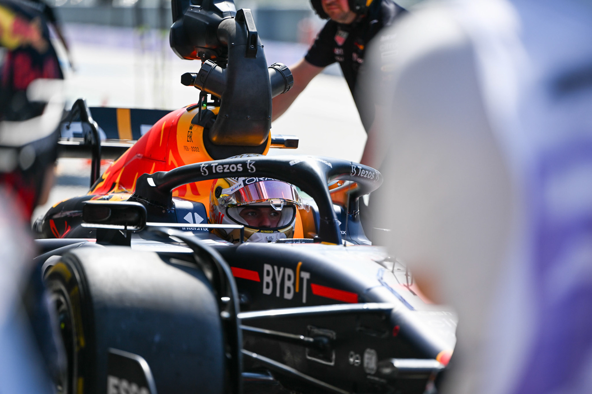 Max Verstappen (NED) Red Bull Racing; Formel 1 GP Italien Monza, Samstag, 10.09.2022
