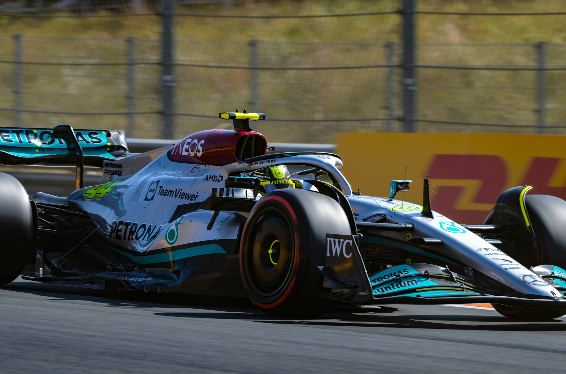 Lewis Hamilton (GBR) Merceds AMG Petronas F1 Team; Formel 1 GP Holland Zandvoort, Samstag, 03.09.2022