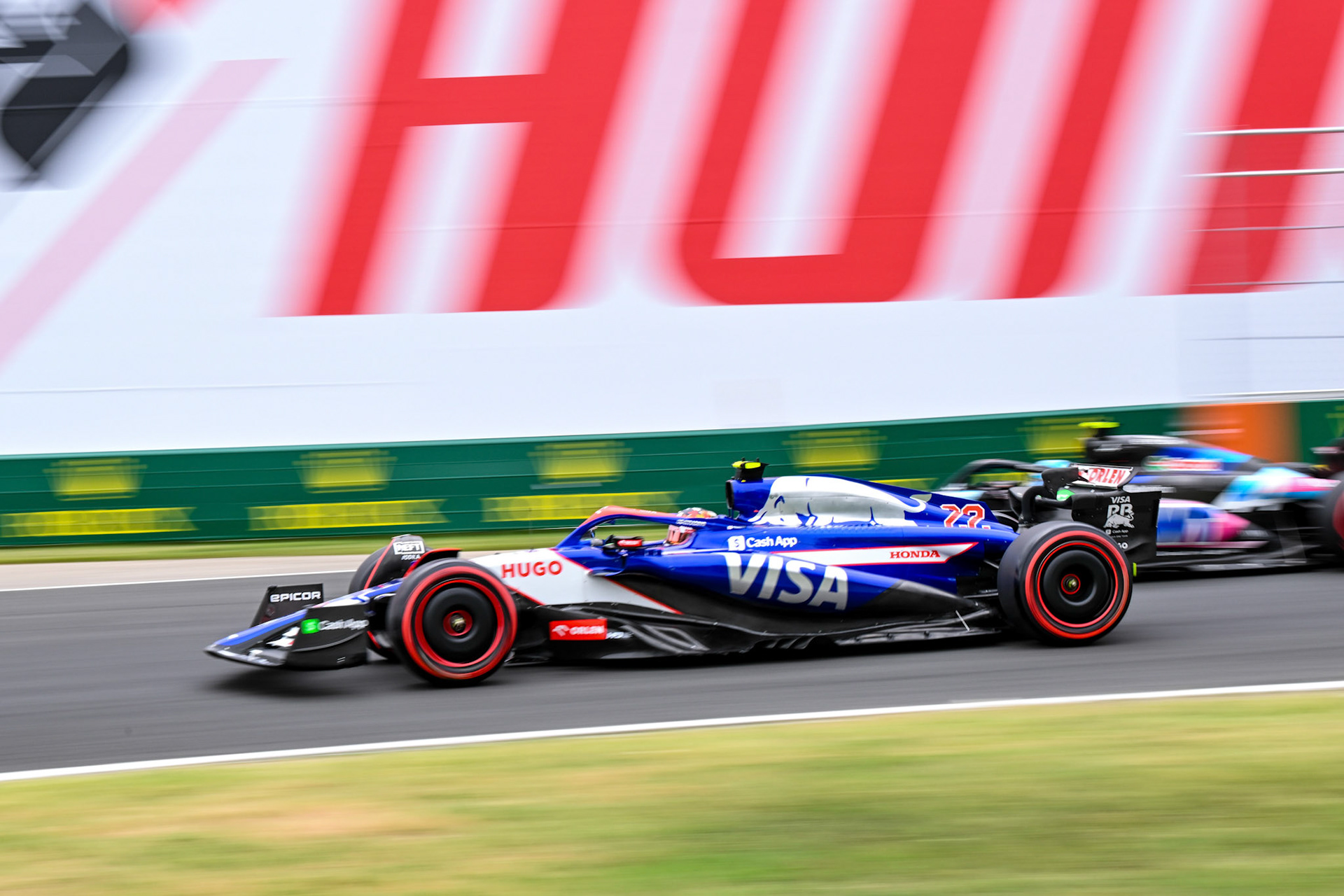 Yuki Tsunoda #22, Visa Cash App RB Formula One Team;Formel 1 Budapest / Ungarn, 20.07.2024