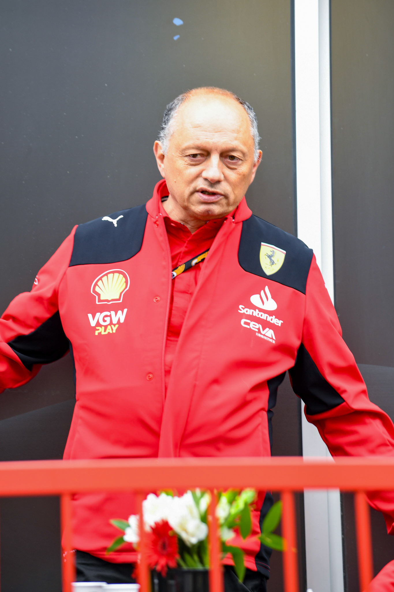 Frederic Vasseur Scuderia Ferrari; Formel 1 GP Baku Azerbaijan. Freitag 28.04.2023