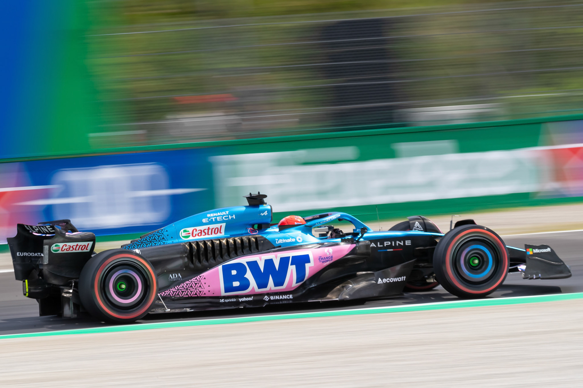 Esteban Ocon (FRA) Alpine F1 Team; Formel 1 GP Italien / Monza. Freitag, 01.09.2023