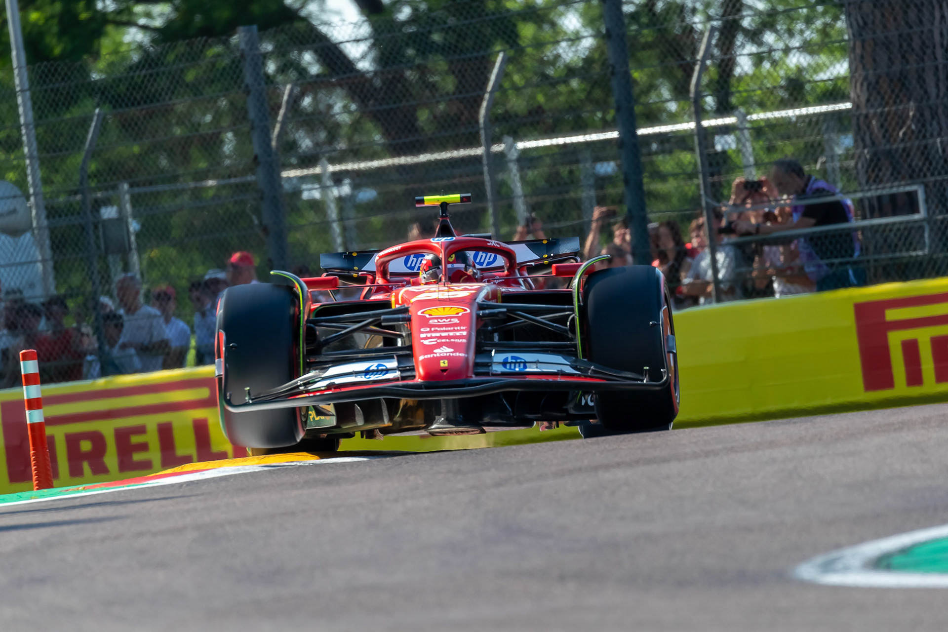 Carlos Sainz #55, Scuderia Ferrari; F1 GP Imola / Italien Samstag, 18.05.2024