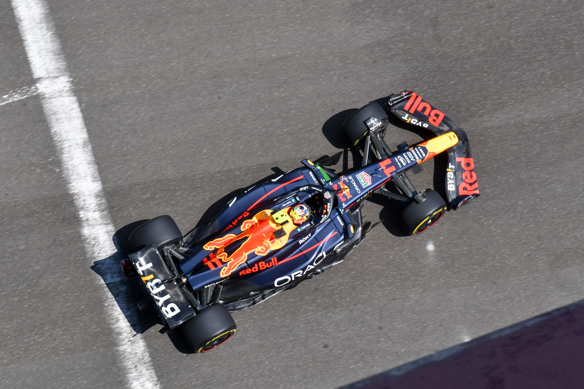 Sergio Perez (MEX) Red Bull Racing; Formel 1 GP Baku Azerbaijan. Freitag 28.04.2023