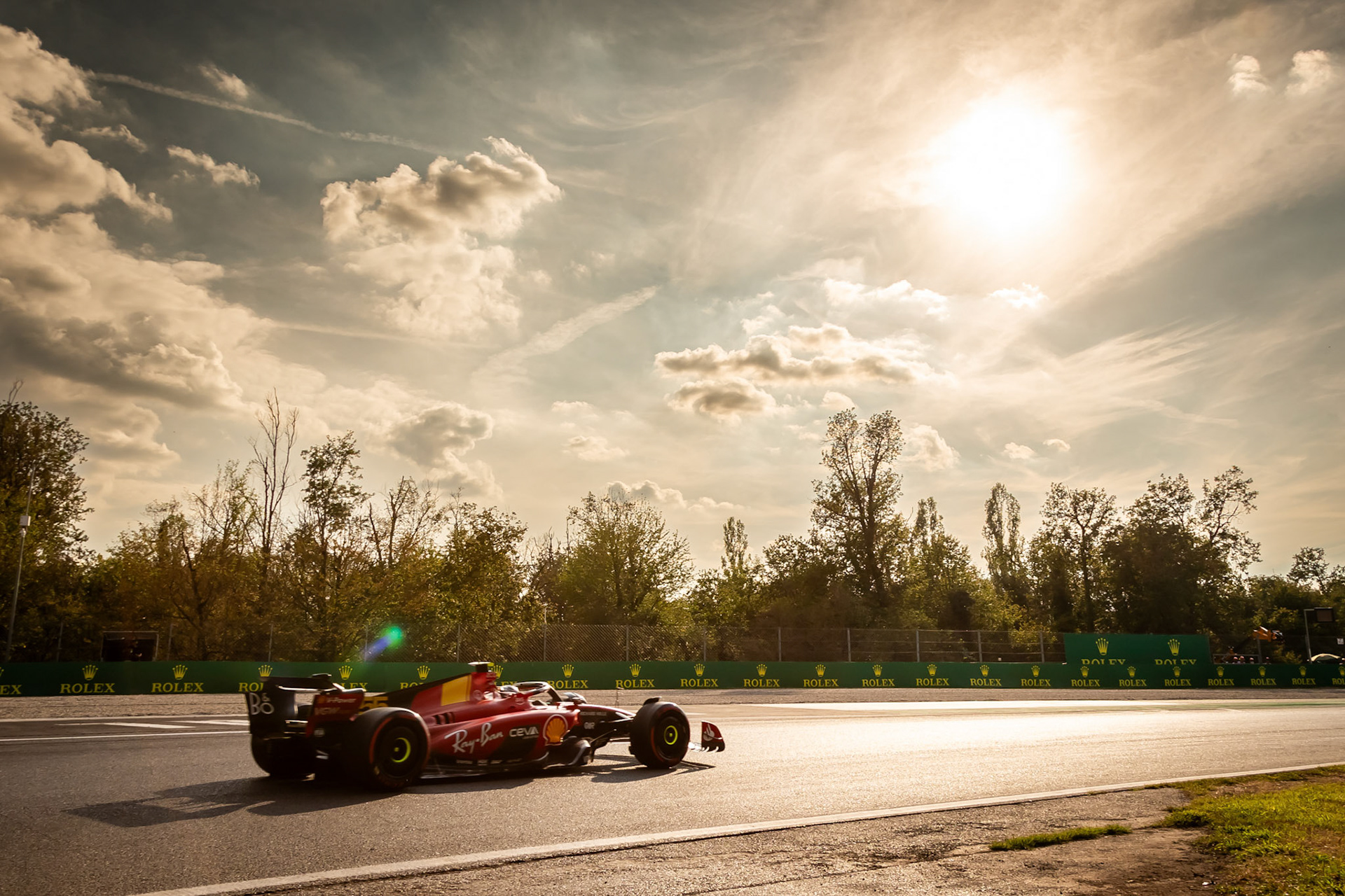 Carlos Sainz (ESP) Scuderia Ferrari; Formel 1 GP Italien / Monza. Freitag, 01.09.2023