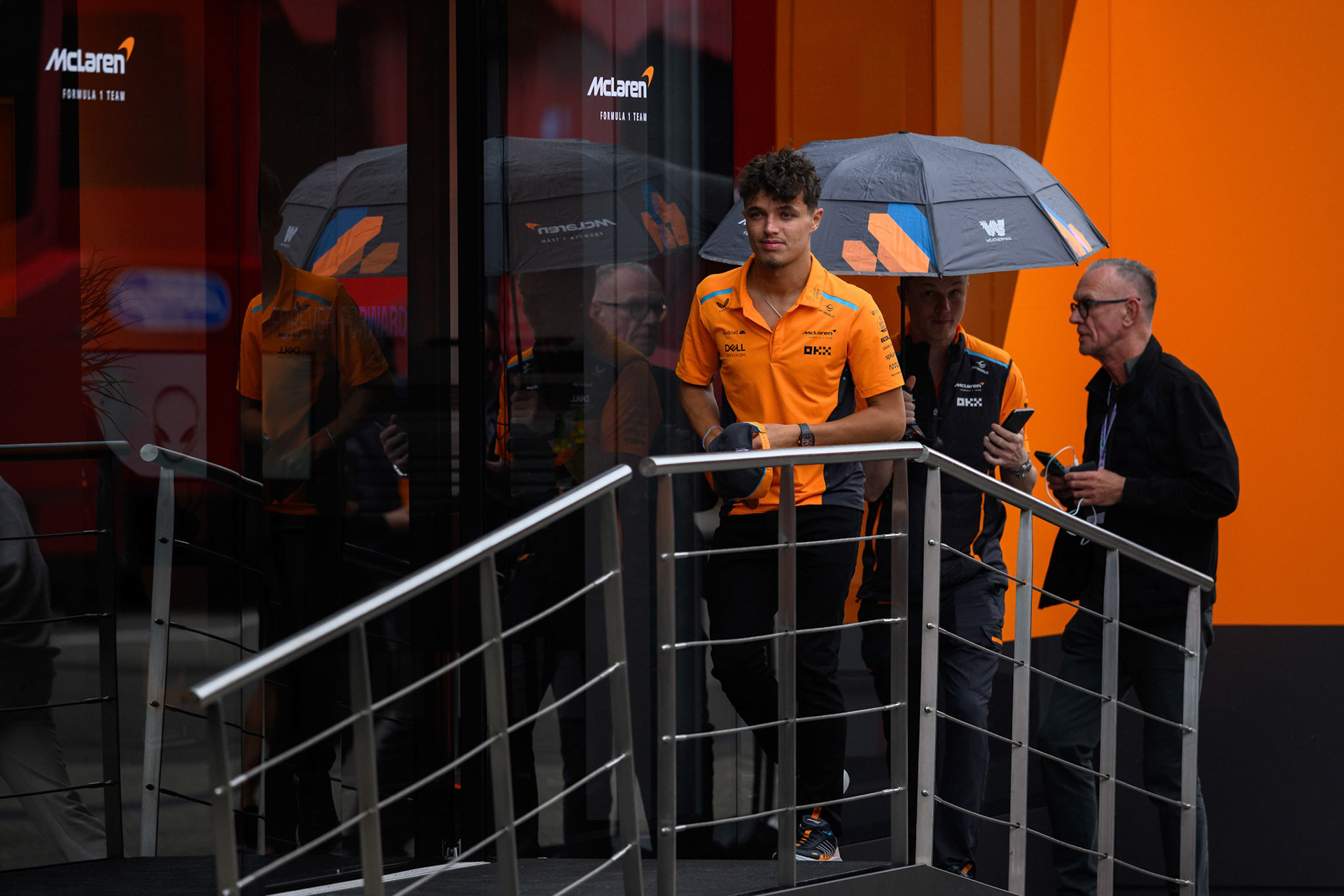 Lando Norris #4, McLaren Formula 1 Team; F1 GP Imola / Italien Donnerstag, 16.05.2024