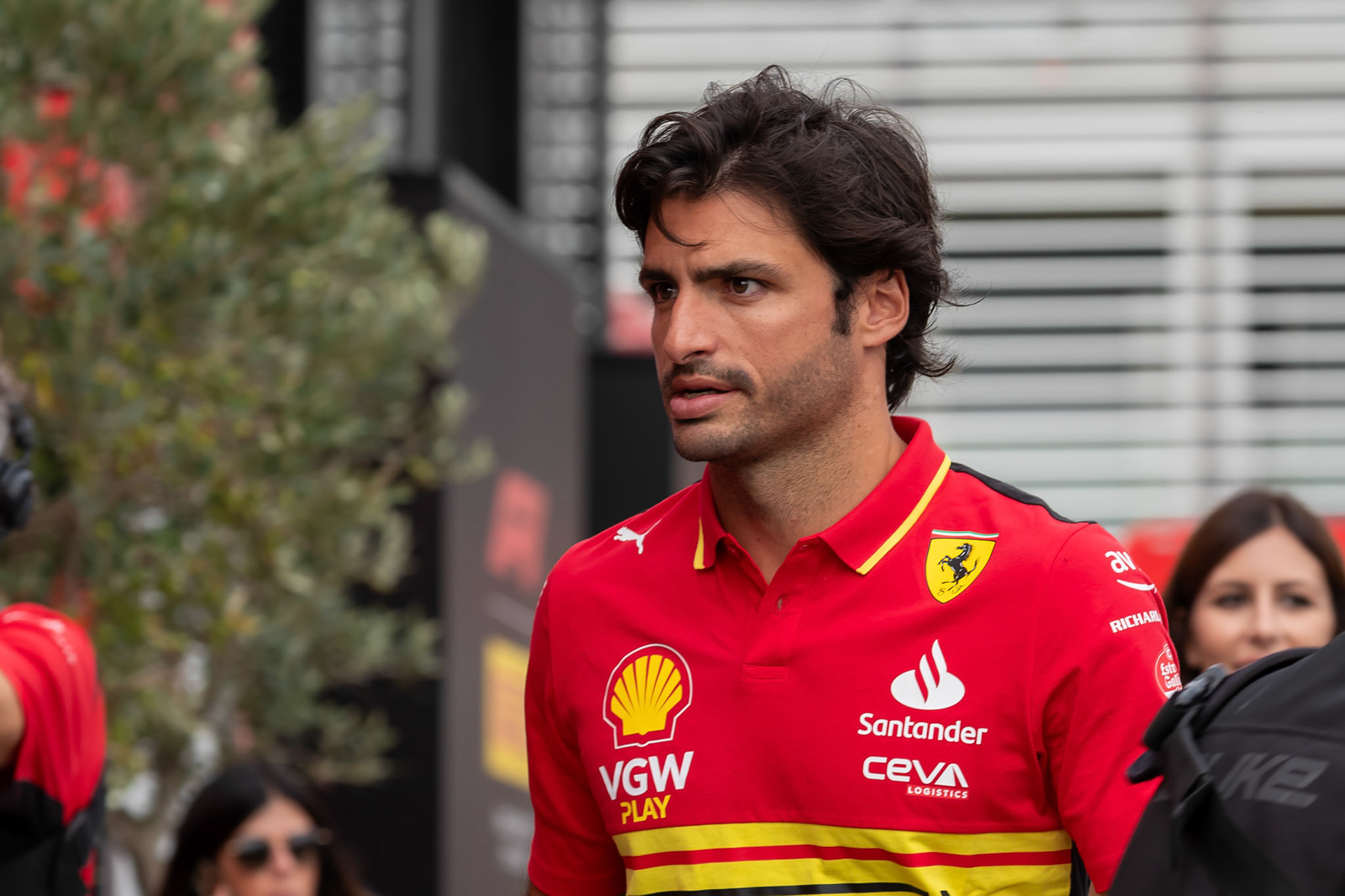 Carlos Sainz (ESP) Scuderia Ferrari; Formel 1 GP Italien / Monza. Samstag, 02.09.2023