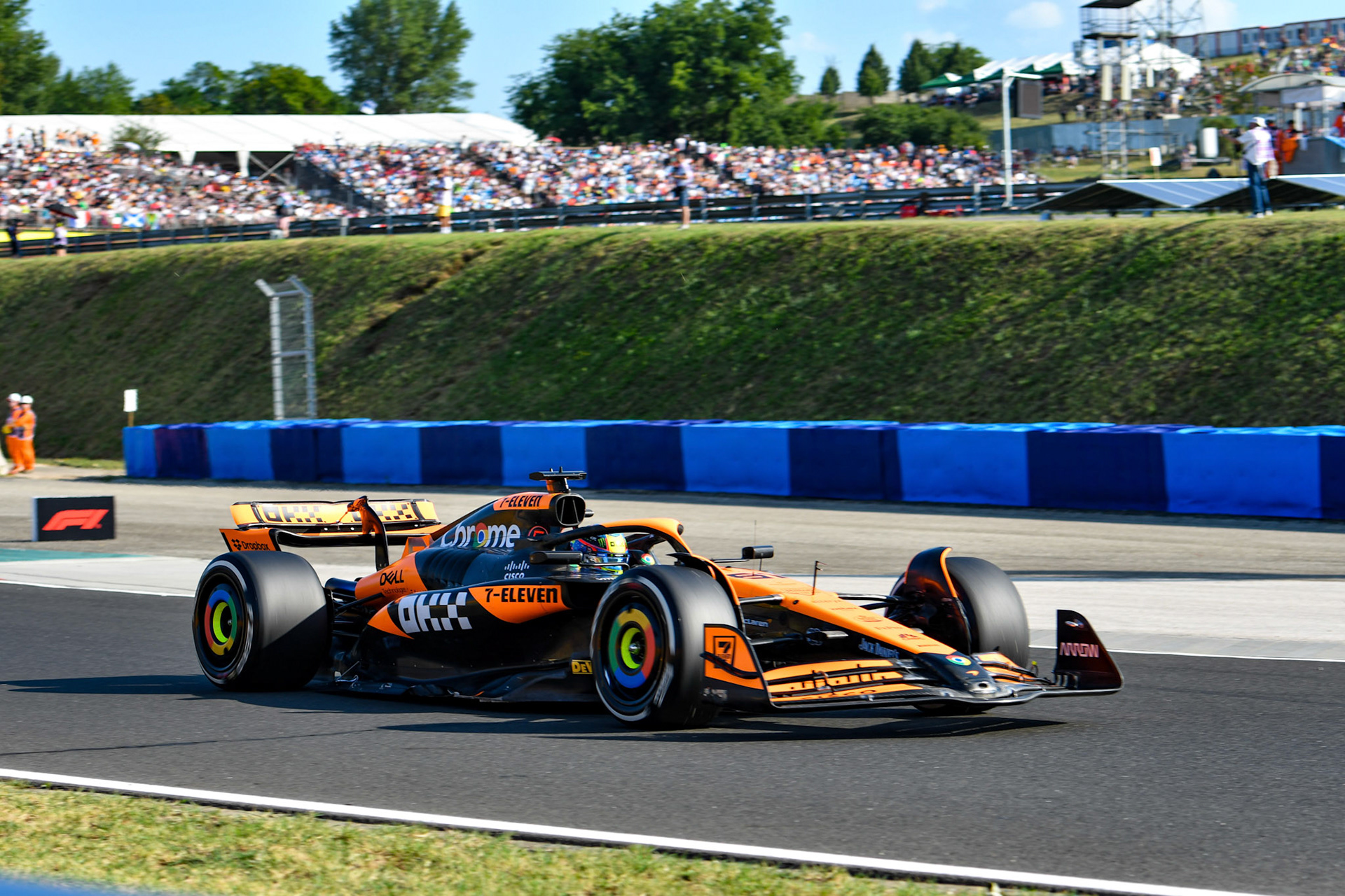 Oscar Piastri #81, McLaren Formula 1 Team;Formel 1 Budapest / Ungarn, 20.07.2024