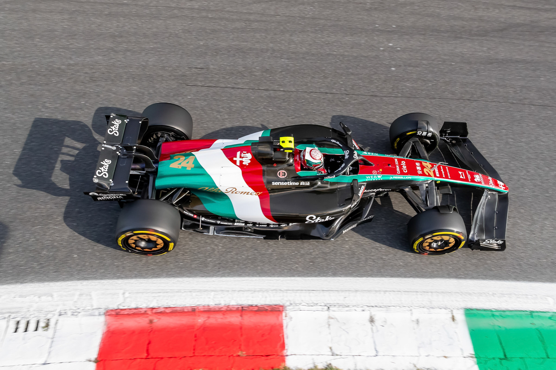 Guanyu Zhou (CHN) Alfa Romeo F1 Team;Formel 1 GP Italien / Monza. Freitag, 01.09.2023