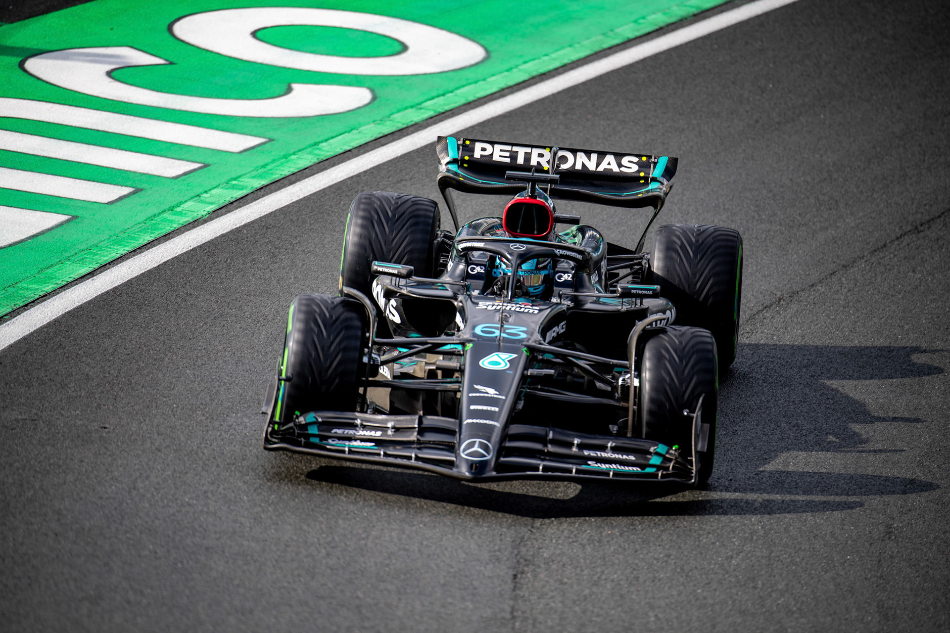 George Russell (GBR) Mercedes AMG F1 Team; Formel 1 GP Holland / Zandvoort. Samstag, 26.08.2023