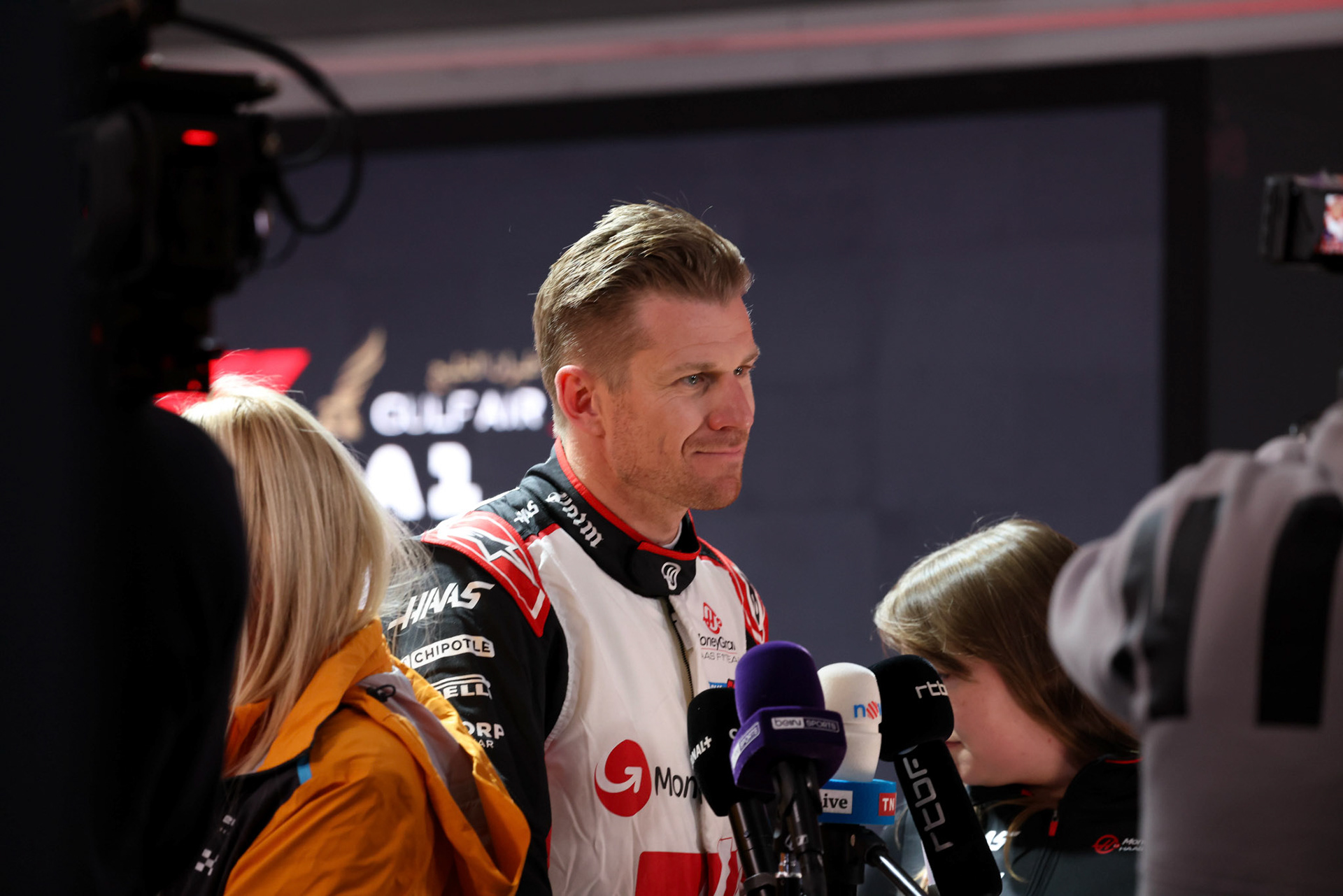 Nico Hülkenberg #27, MoneyGram Haas F1 Team; Formel 1 GP Bahrain. Freitag 01.03.2024