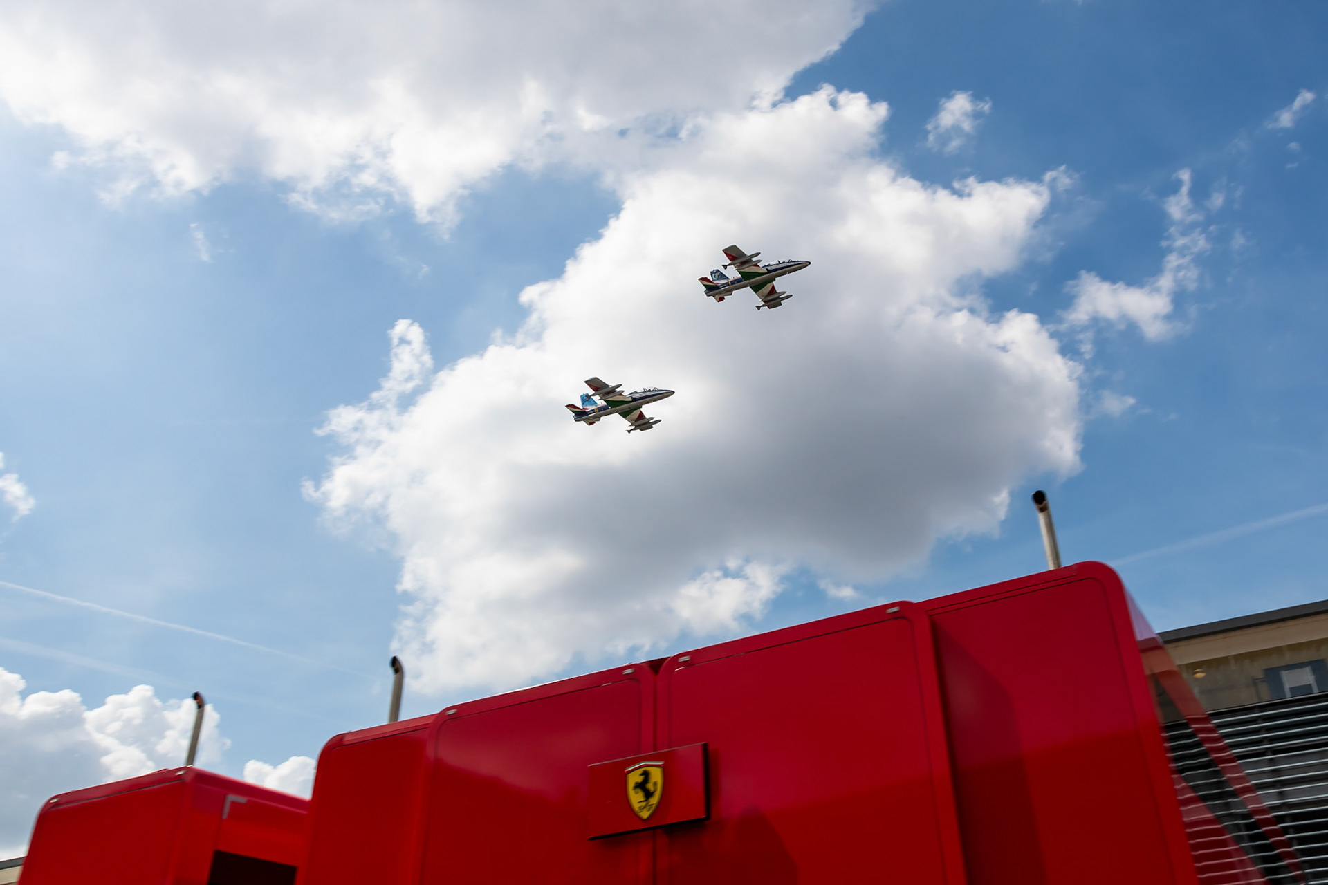Flugshow; Formel 1 GP Italien / Monza. Donnerstag, 31.08.2023