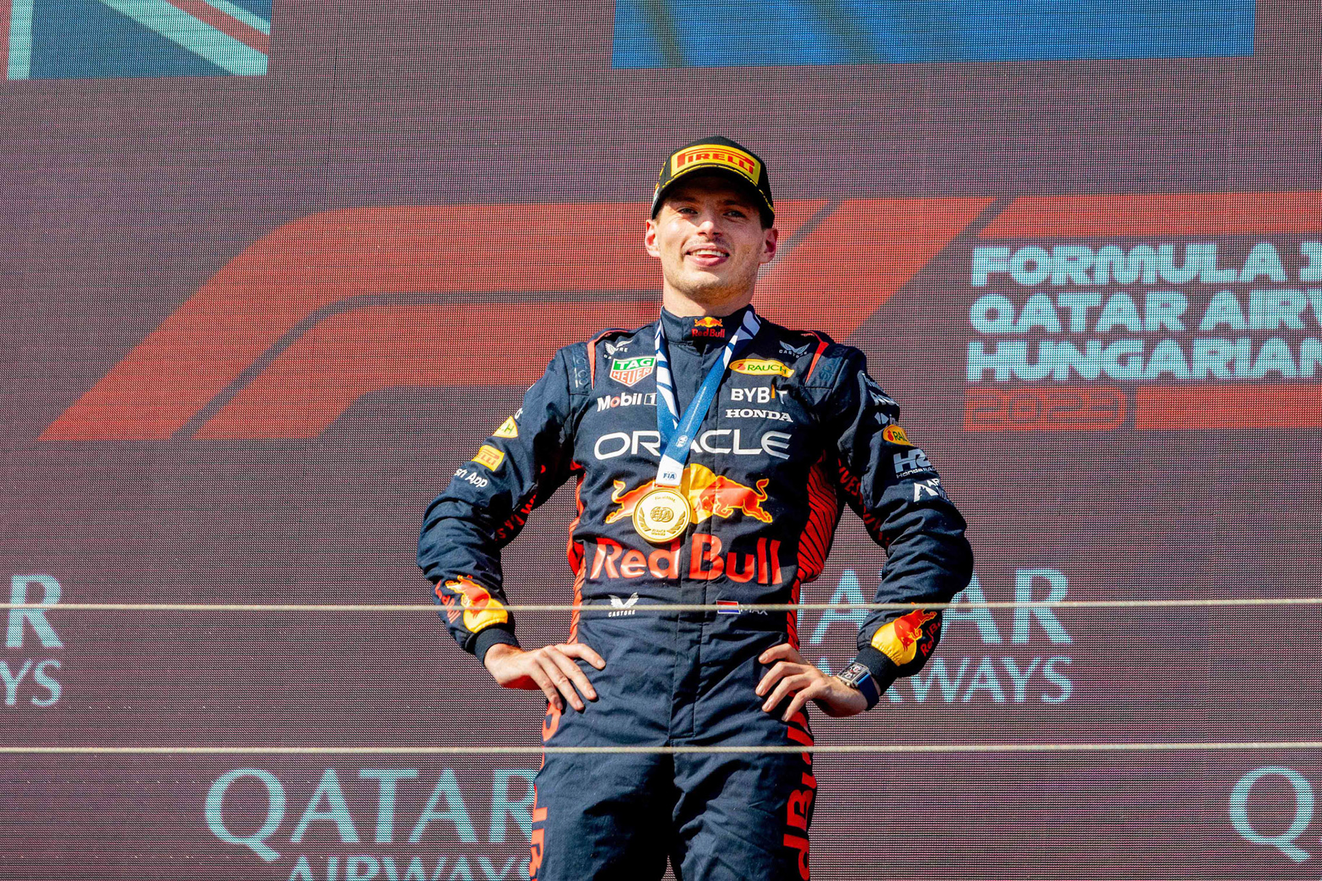Max Verstappen (NED) Red Bull Racing;Formel 1 GP Budapest / Ungarn. Sonntag, 23.07.2023