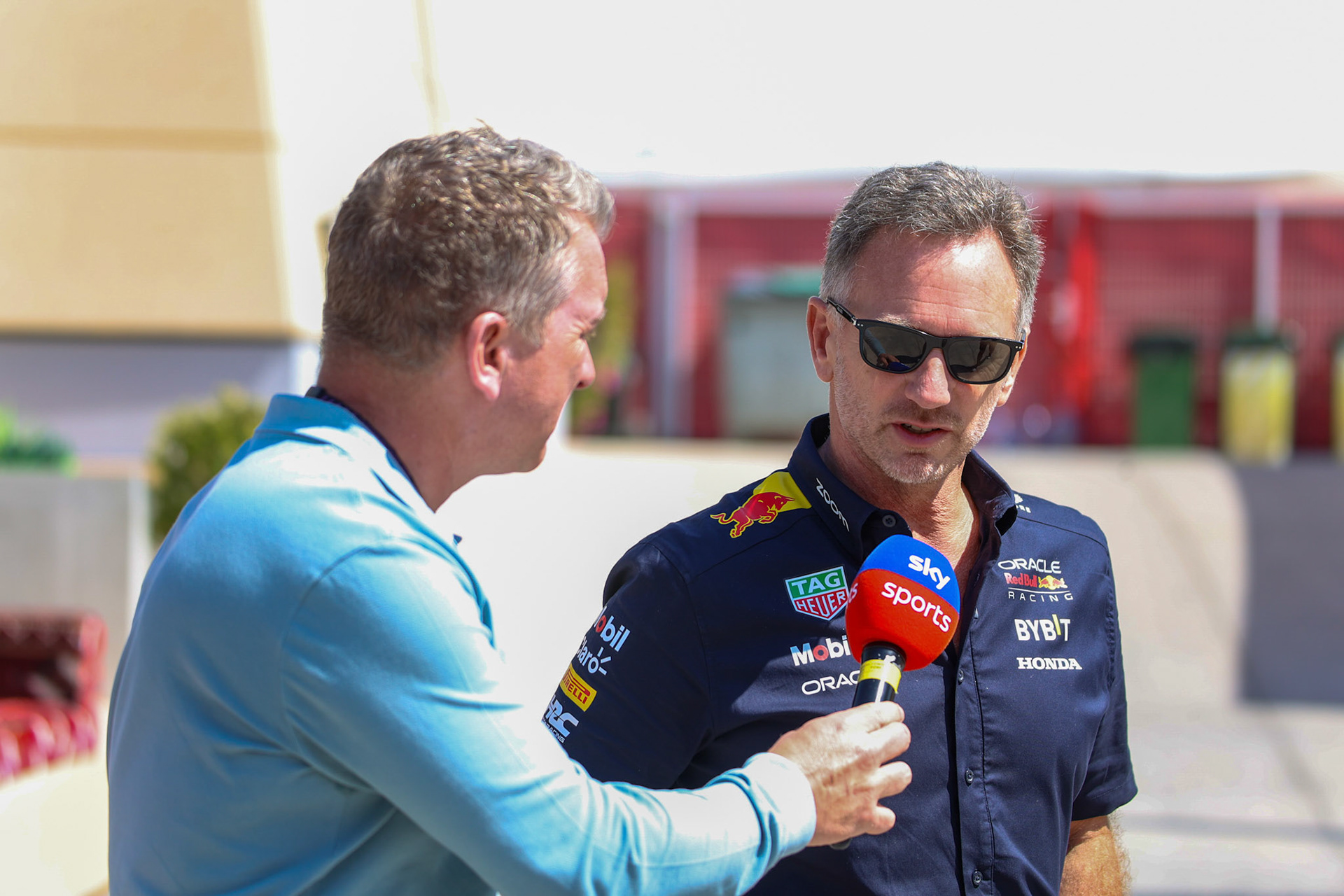 Christian Horner, Teamchef Oracle Red Bull Racing; Formel 1 GP Bahrain. Freitag 01.03.2024