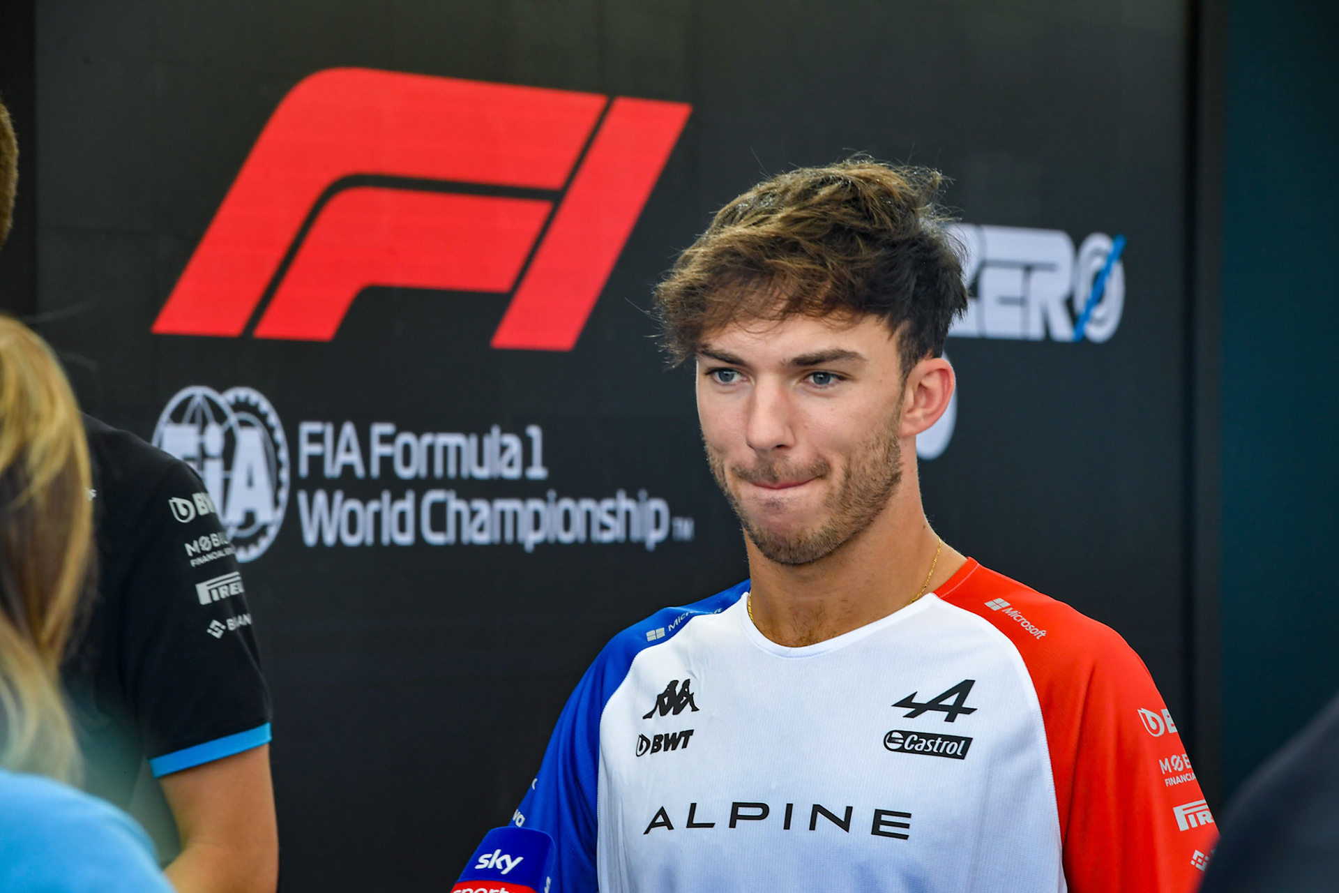Pierre Gasly (FRA) Alpine F1 Team; Formel 1 GP Abu Dhabi. Donnerstag 23.11.2023