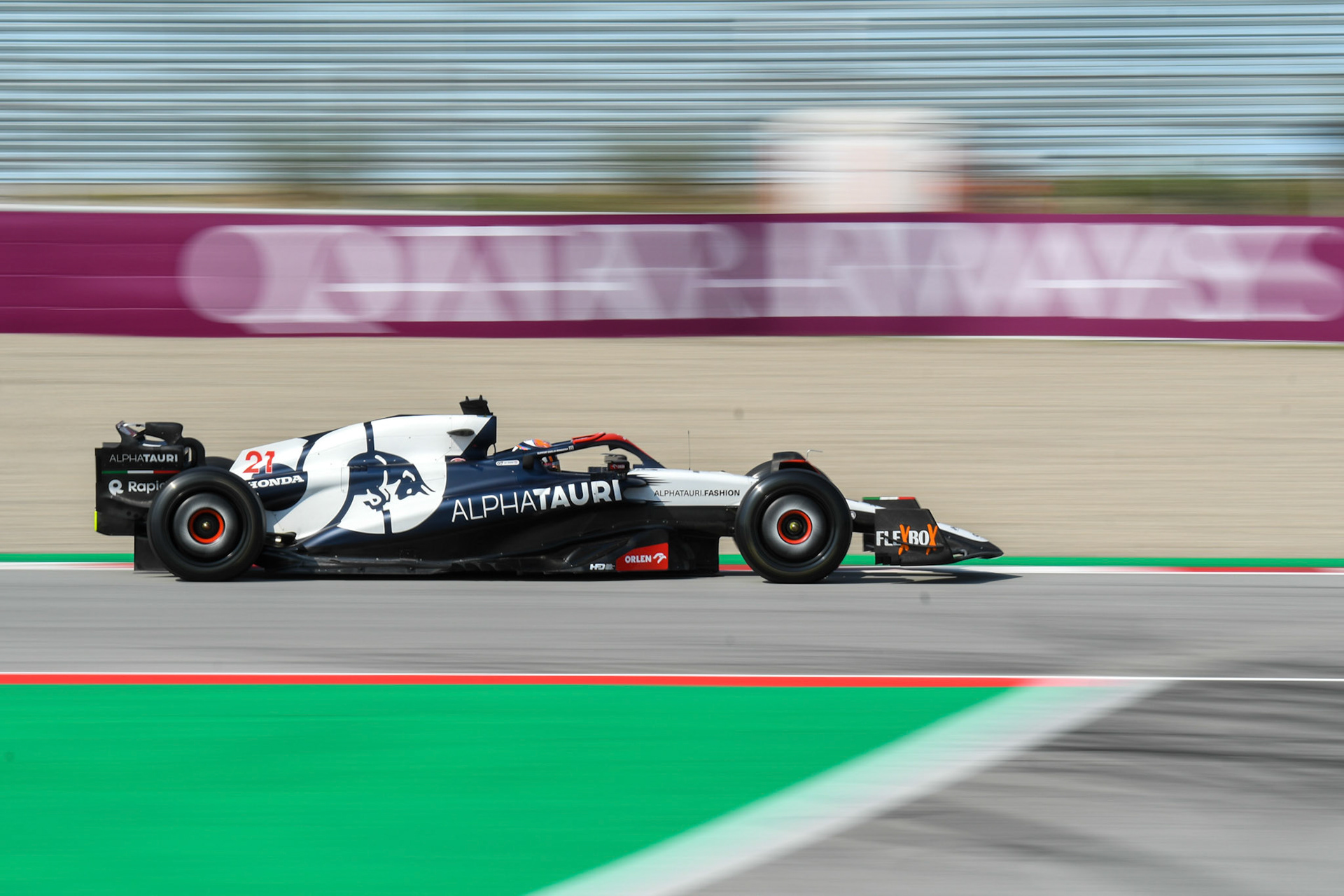 Nyck de Vries (NED) Scuderia Alpha Tauri;Formel 1 GP Barcelona. Freitag 02.06.2023