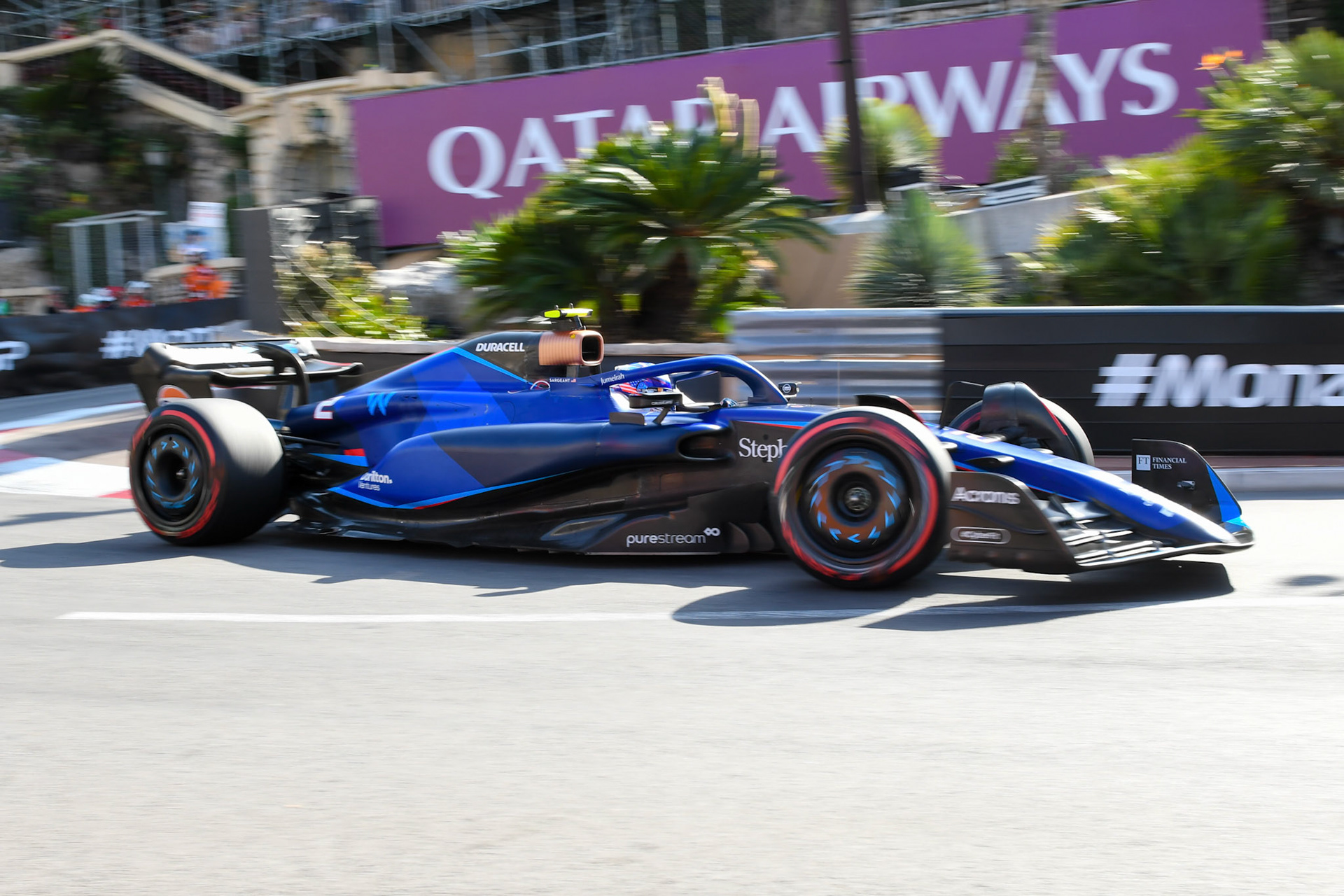 Logan Sargeant (USA) Williams Racing; Formel 1 GP Monaco. Freitag 26.05.2023