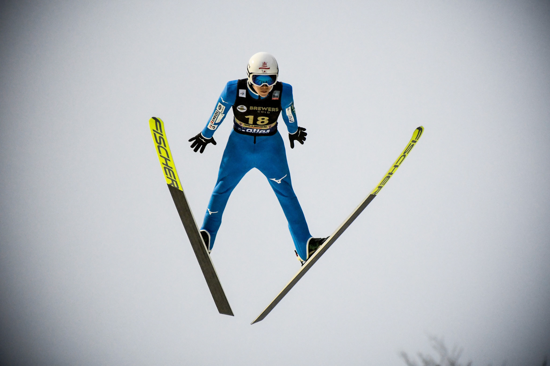Keiichi Sato (JPN) Megmilk Snow Brand Ski Team; FIS Skisprung Weltcup 2022 Willingen am 29.01.2022