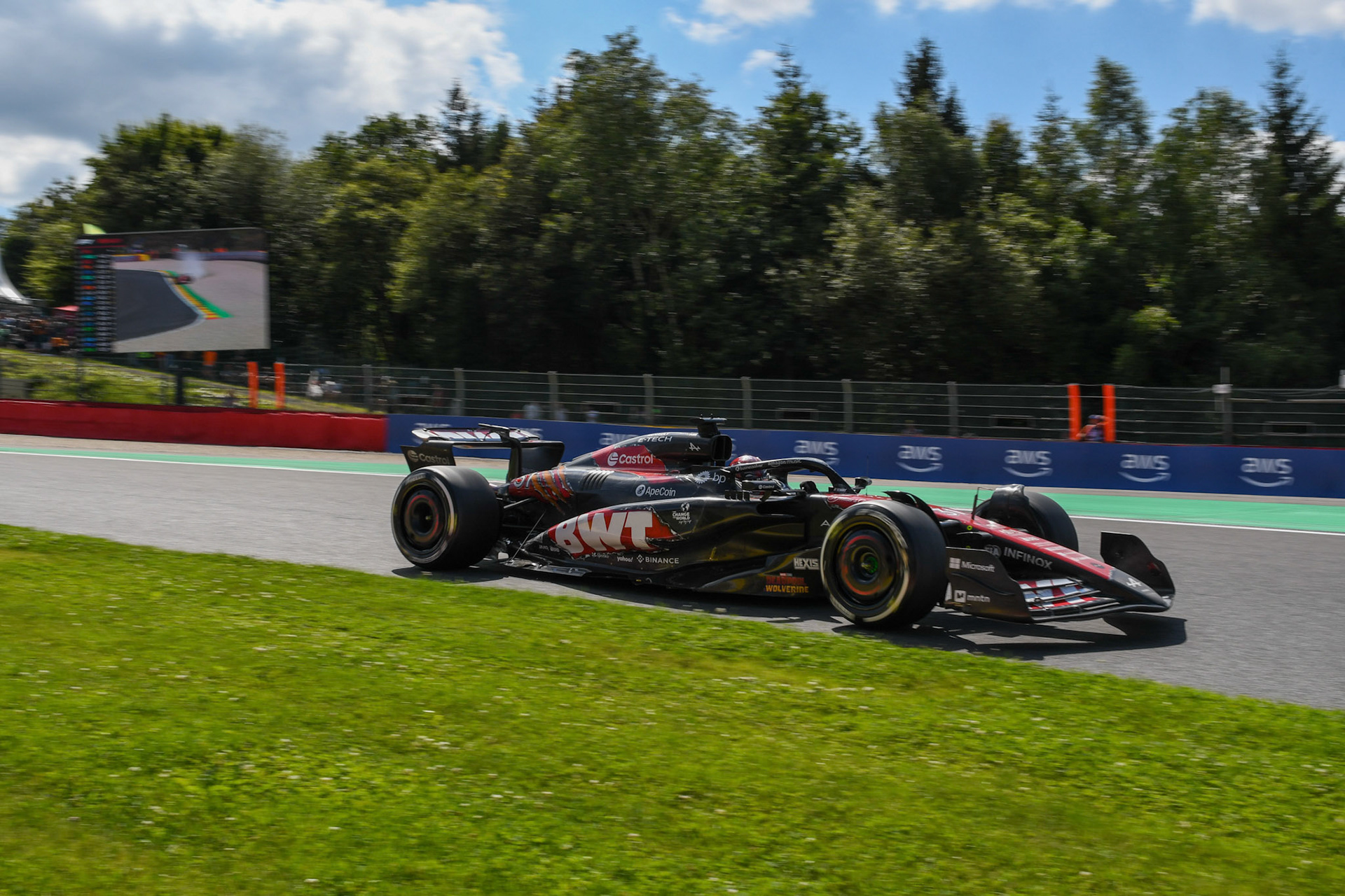Esteban Ocon #31, BWT Alpine F1 Team;Formel 1 GP Spa / Belgien. Sonntag, 28.07.2024