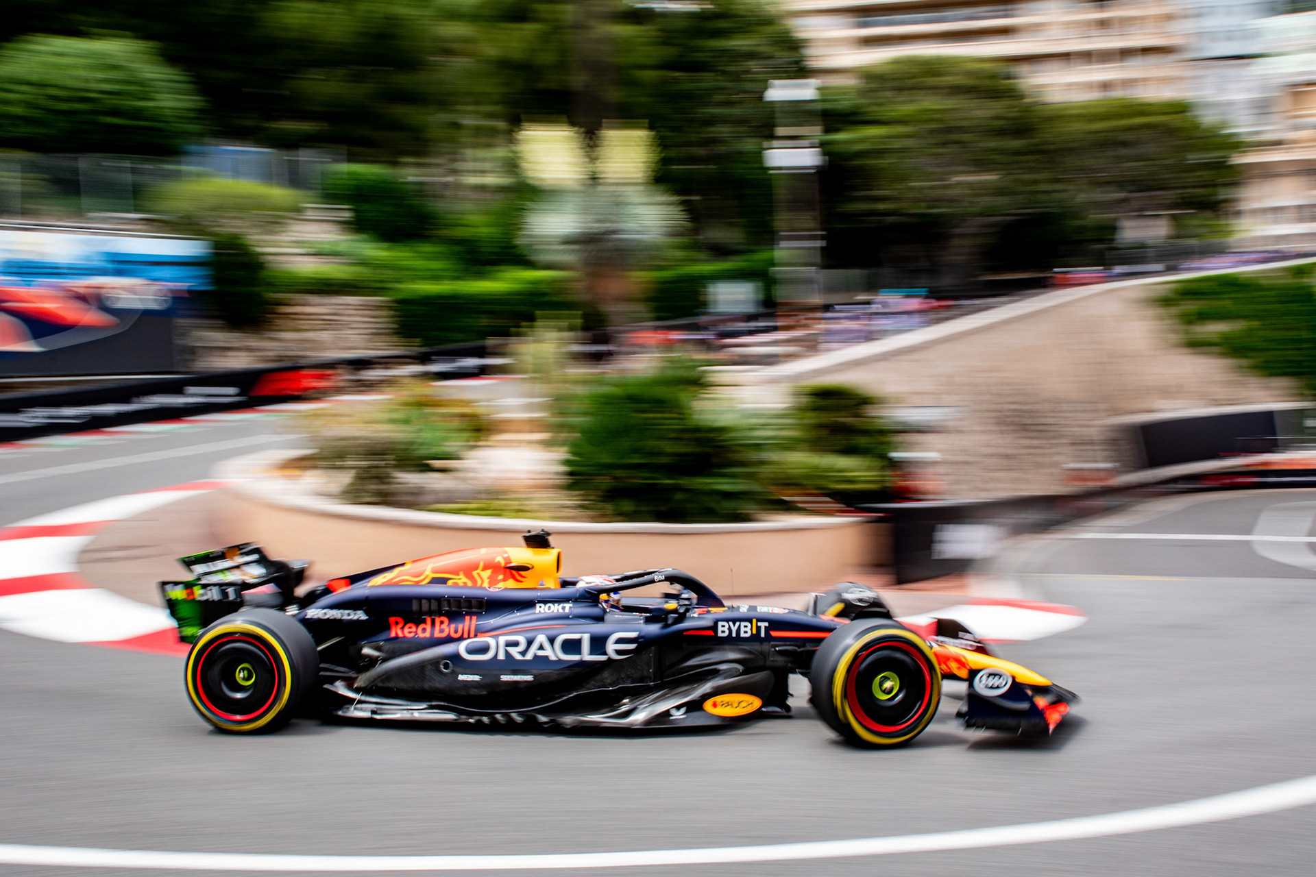 Max Verstappen #1, Oracle Red Bull Racing; Formel1 GP Monaco Freitag, 24.05.2024