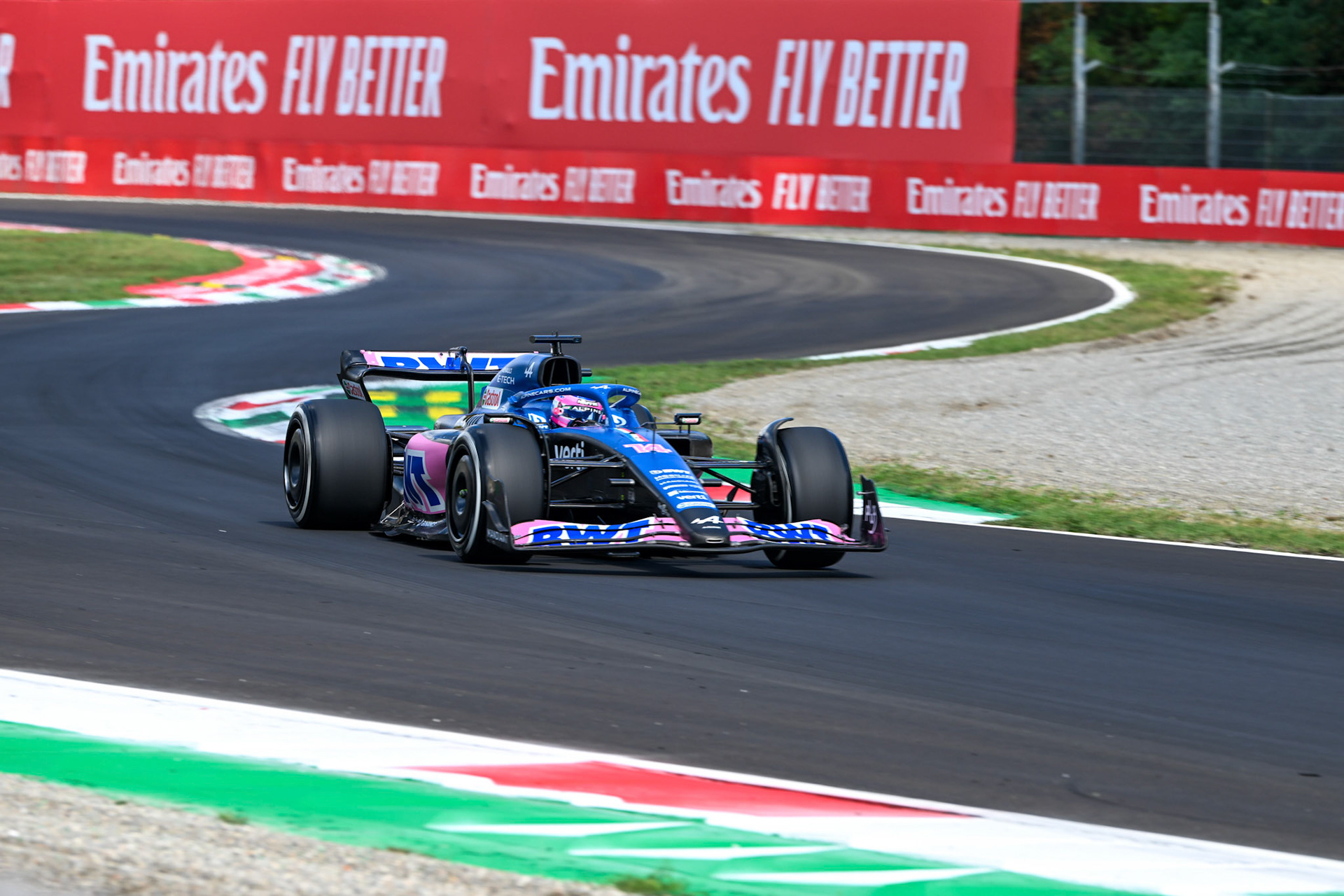Fernando Alonso (ESP) Alpine F1 Team; Formel 1 GP Italien Monza, Freitag, 09.09.2022