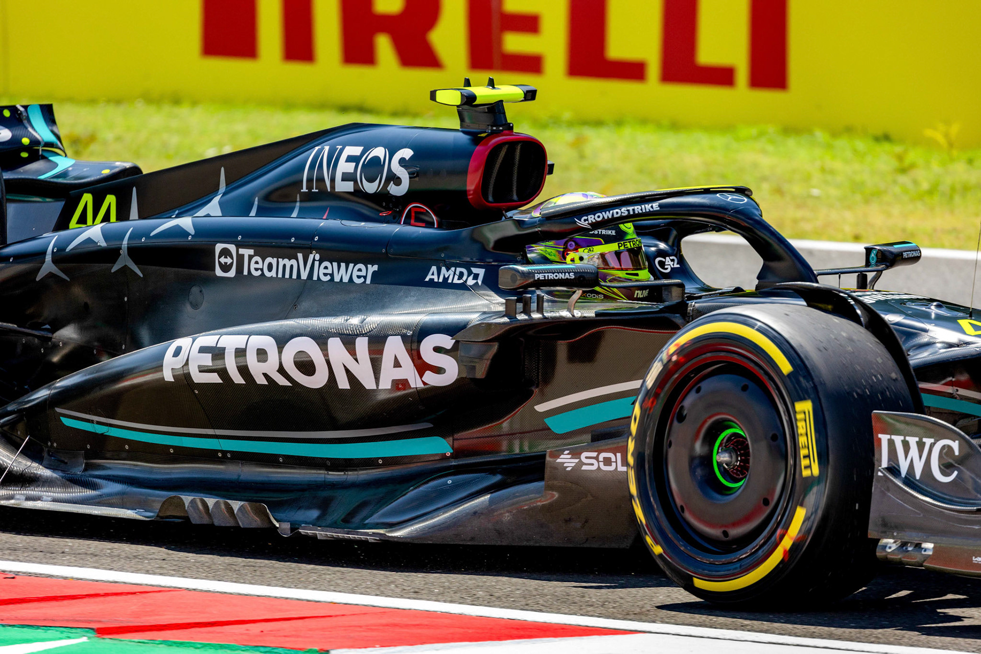 Lewis Hamilton (GBR) Mercedes AMG F1 Team; Formel 1 GP Budapest / Ungarn. Samstag, 22.07.2023