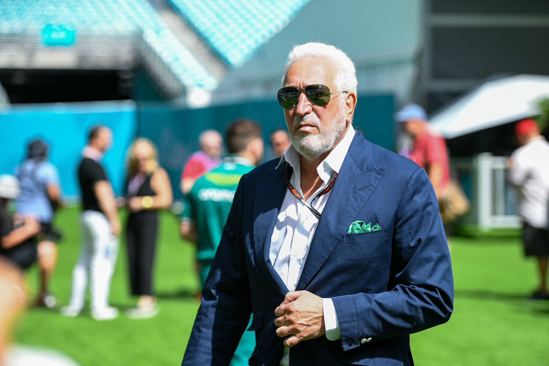 Lawrence Stroll, Aston Martin Aramco F1 Team; Formel 1 GP Miami / USA. 05.05.2024