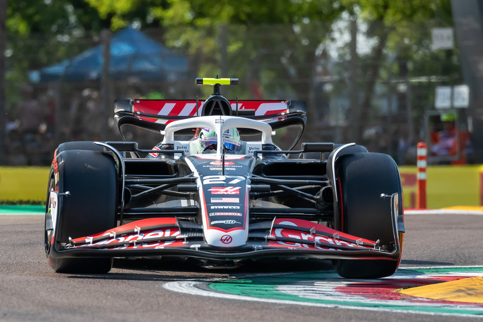 Nico Hülkenberg #27, MoneyGram Haas F1 Team; F1 GP Imola / Italien Samstag, 18.05.2024