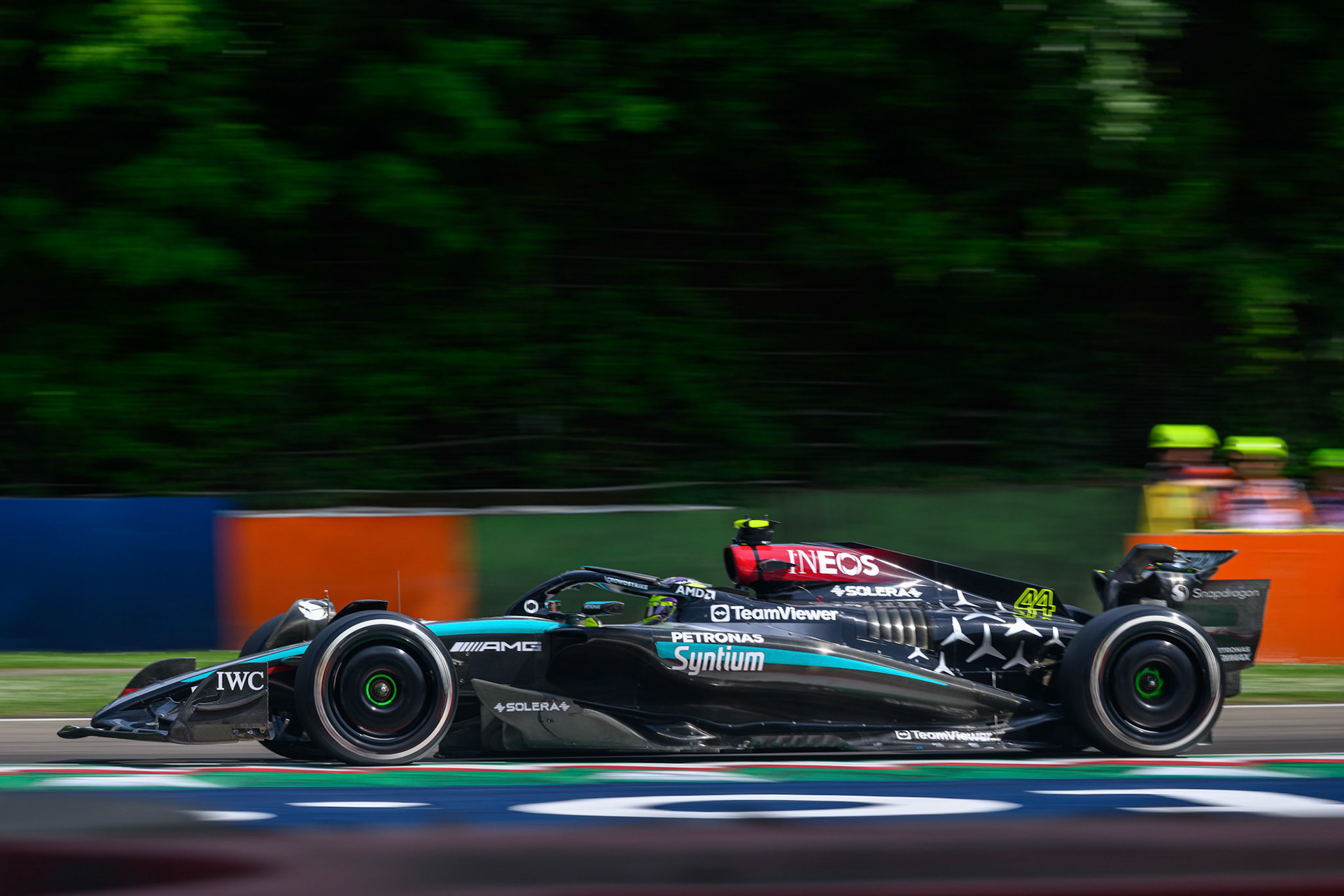 Lewis Hamilton #44, Mercedes-AMG Petronas F1 Team; F1 GP Imola / Italien Sonntag, 19.05.2024