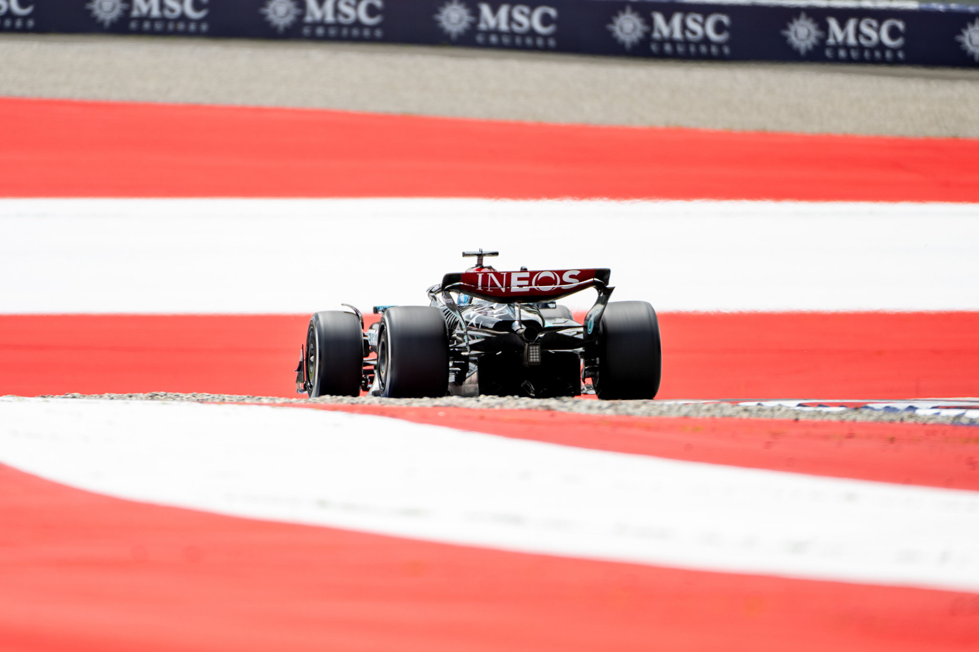 George Russell #63, Mercedes-AMG Petronas F1 Team;Formel 1 GP Austria / Österreich. Freitag, 28.06.2024