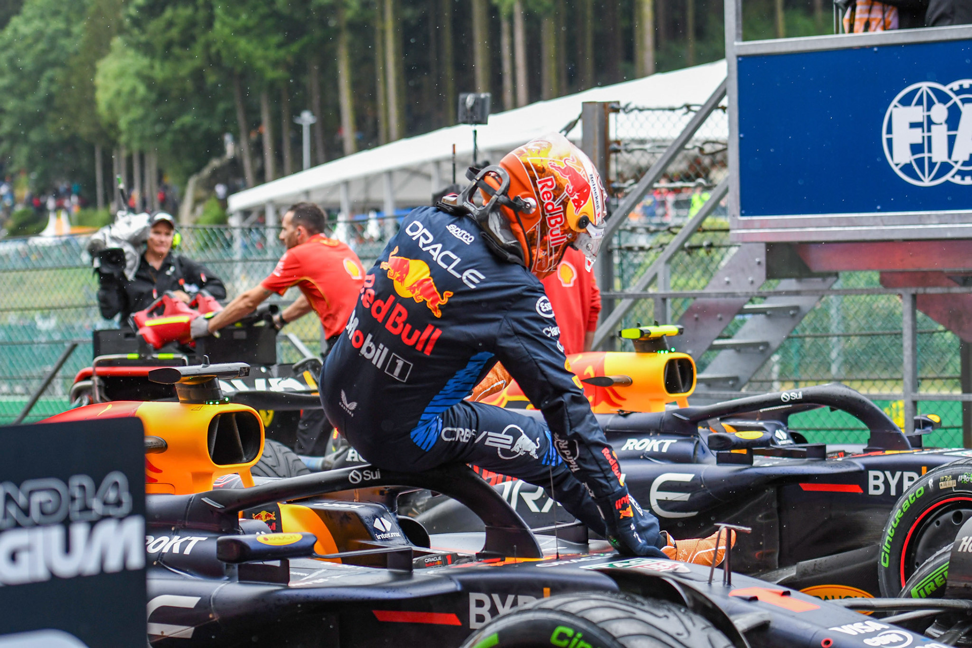 Max Verstappen #1, Oracle Red Bull Racing;Formel 1 GP Spa / Belgien. Samstag, 27.07.2024