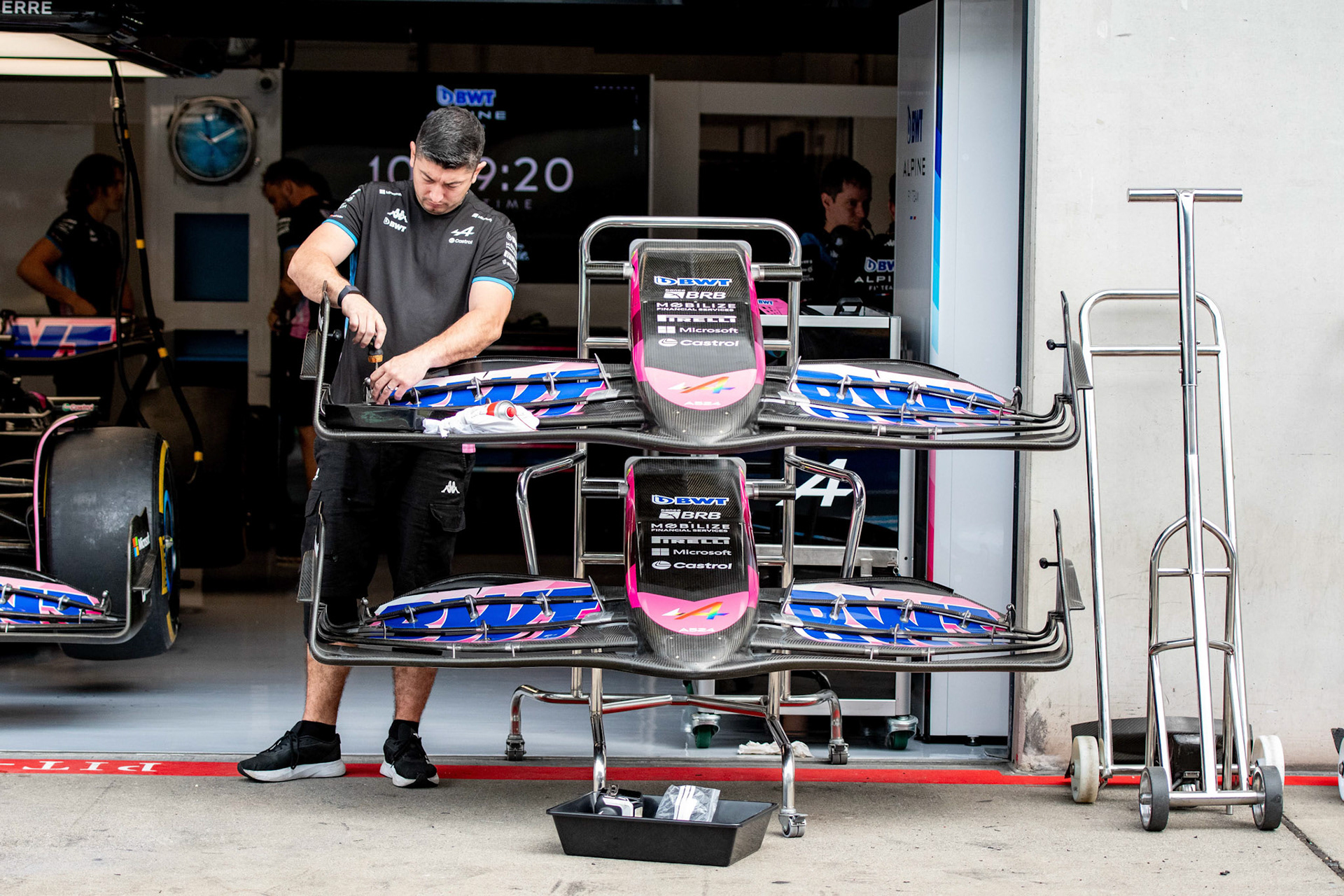 BWT Alpine F1 Team;Formel 1 GP Austria / Österreich. Donnerstag, 27.06.2024