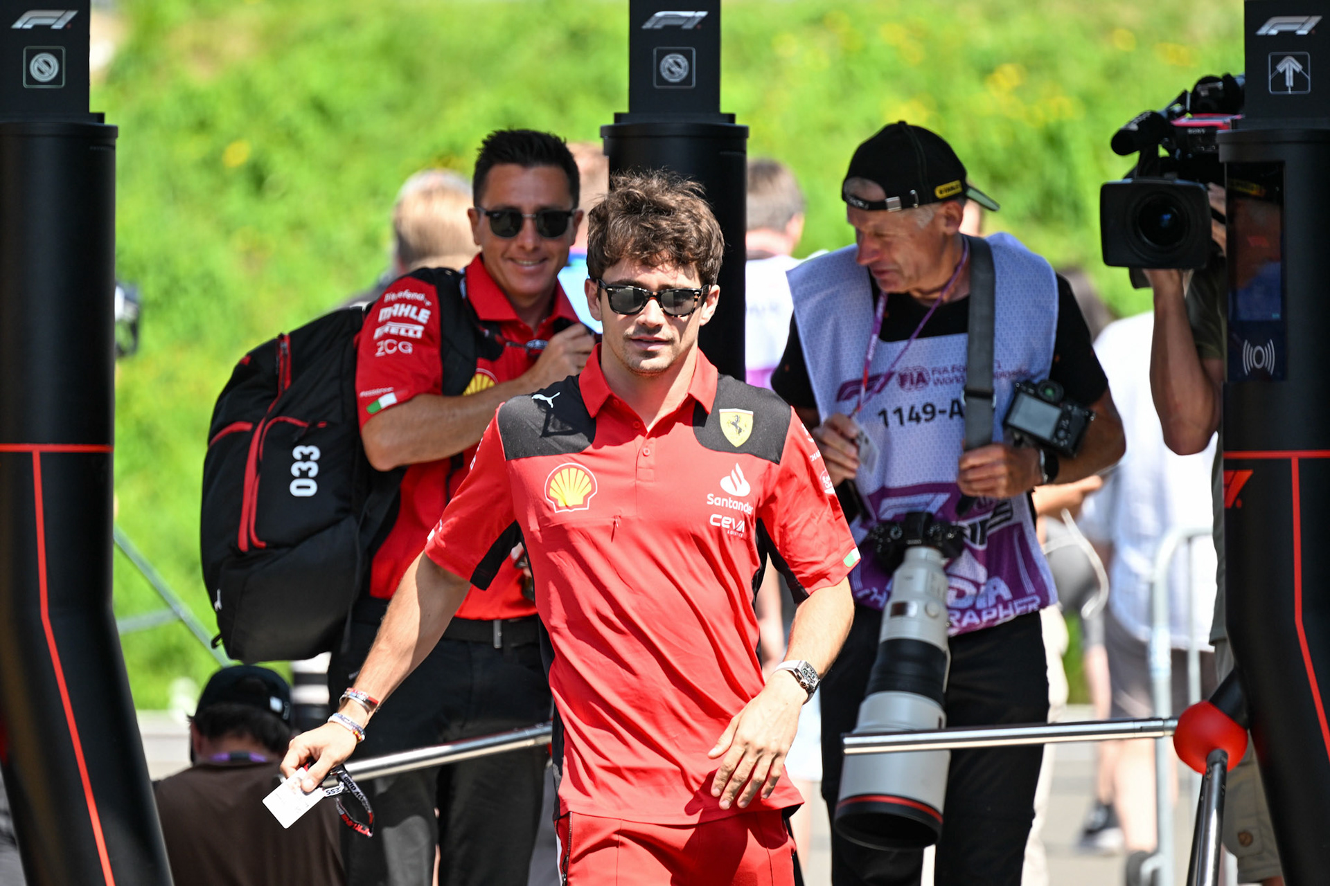 Charles Leclerc (MCO) Scuderia Ferrari;Formel 1 GP Austria / Österreich. Freitag, 30.06.2023