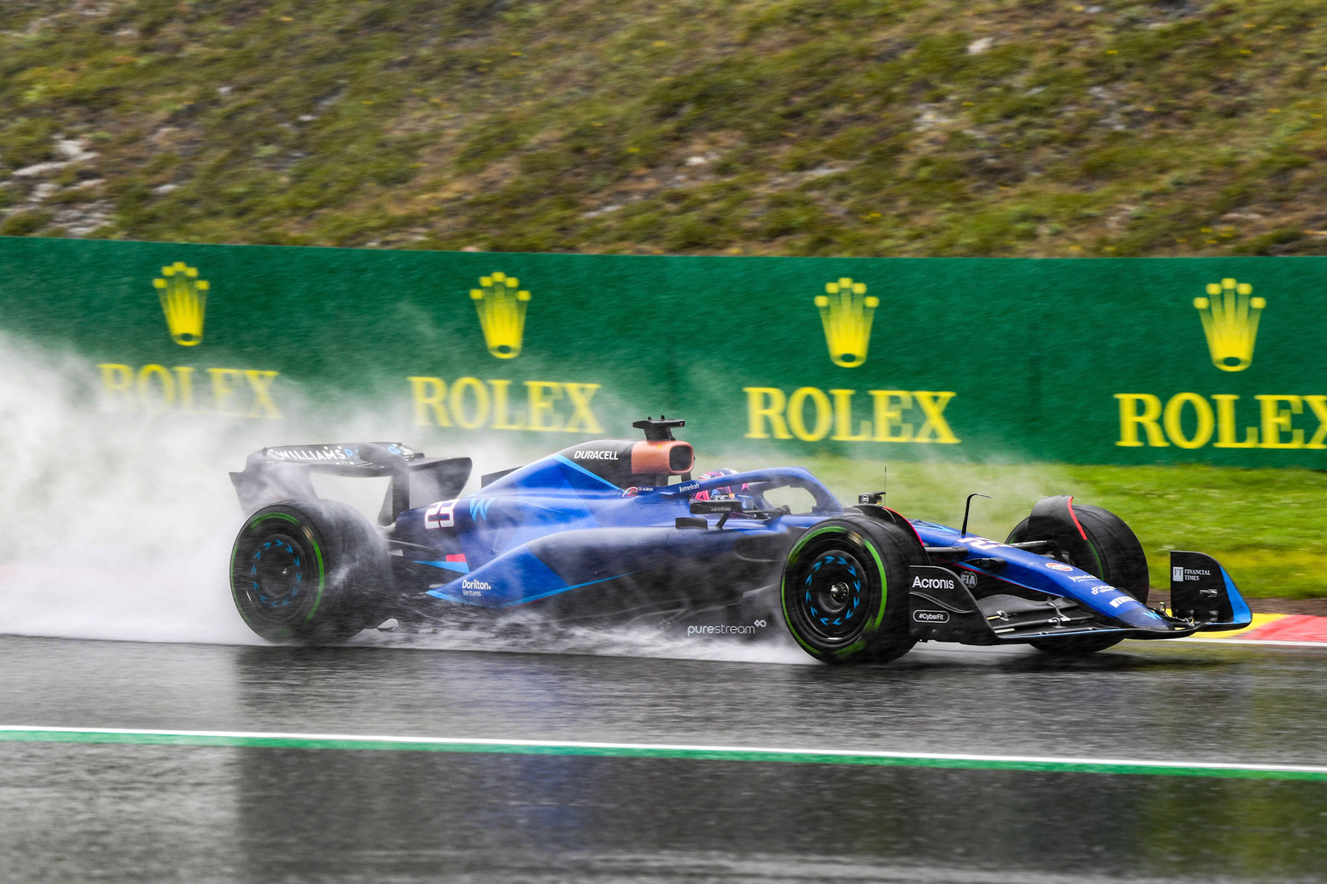Alexander Albon (THA) Williams Racing;Formel 1 GP Spa Francorchamps/ Belgien. Freitag, 28.07.2023