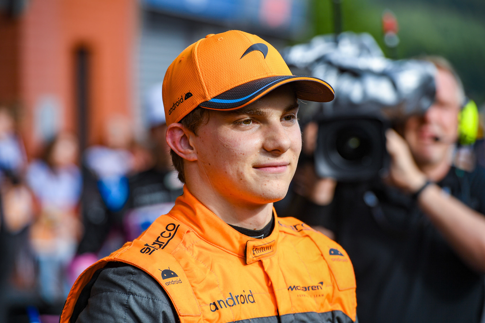 Oscar Piastri (AUS) McLaren F1; Formel 1 GP Spa Francorchamps/ Belgien. Samstag, 29.07.2023