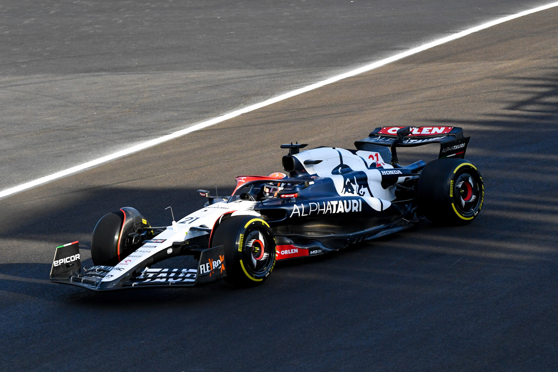 Nyck de Vries (NED) Scuderia Alpha Tauri; Formel 1 GP Baku Azerbaijan. Samstag 29.04.2023