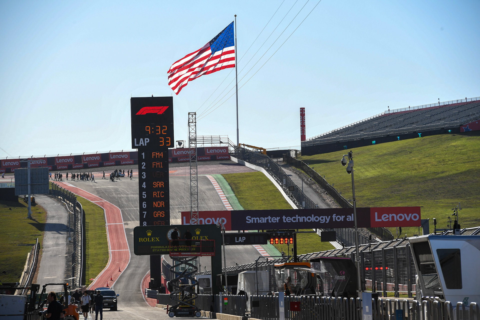 Circuit of the Americas; Formel 1 GP USA Austin Texas. Donnerstag 19.10.2023